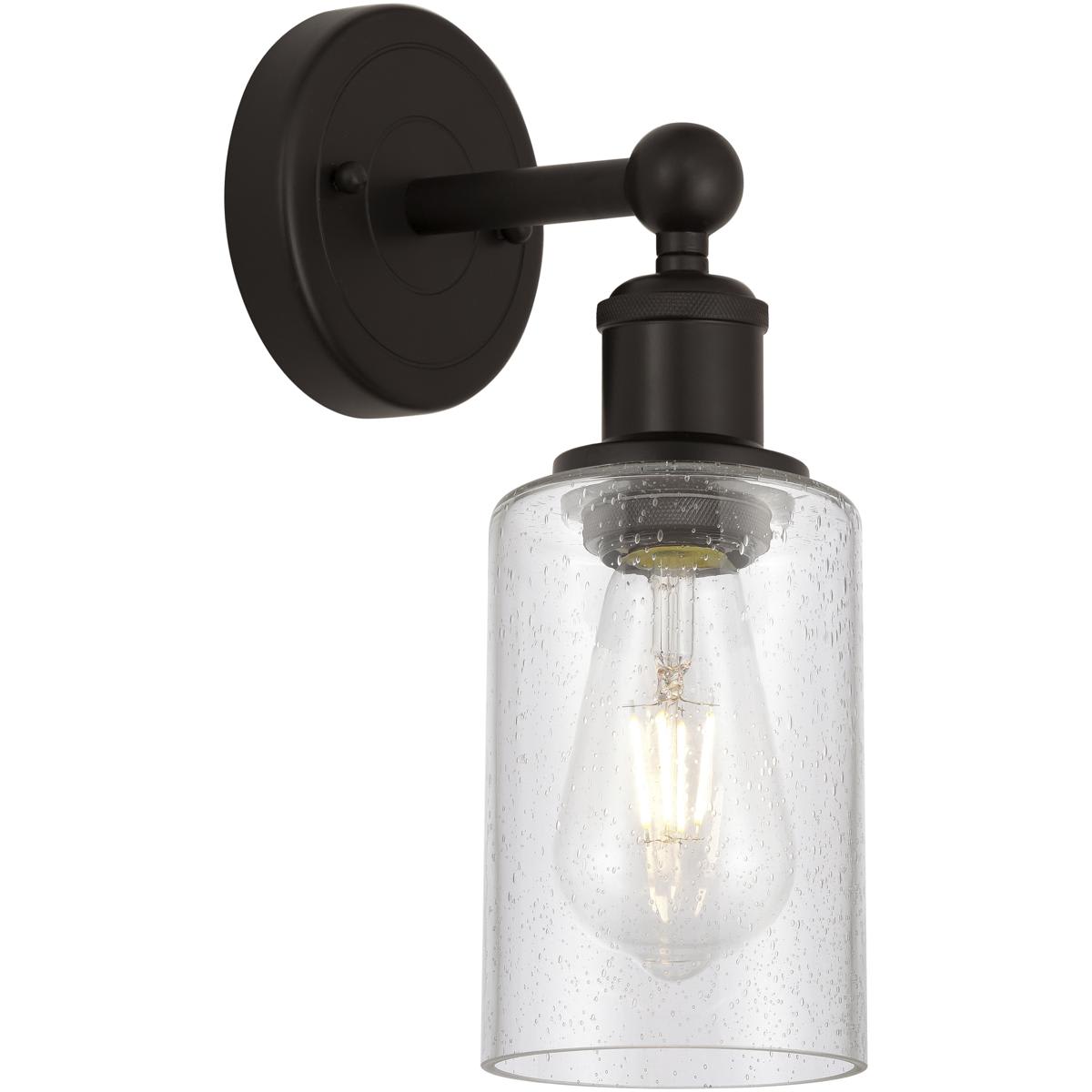 Innovations Lighting  616-1W-OB-G804 Clymer Wall Sconce Oil Rubbed Bronze