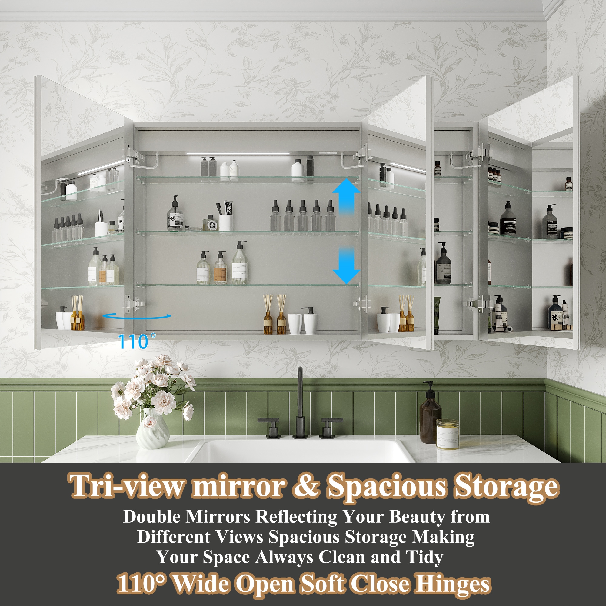 ExBrite DIBC3030LDR Bathroom-Medicine-Cabinets - View #8