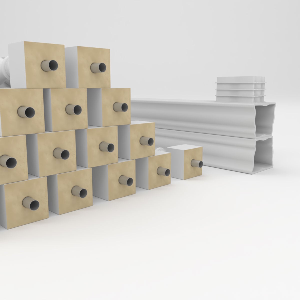 Ekena Millwork BALK37X156TRN railings - View #6