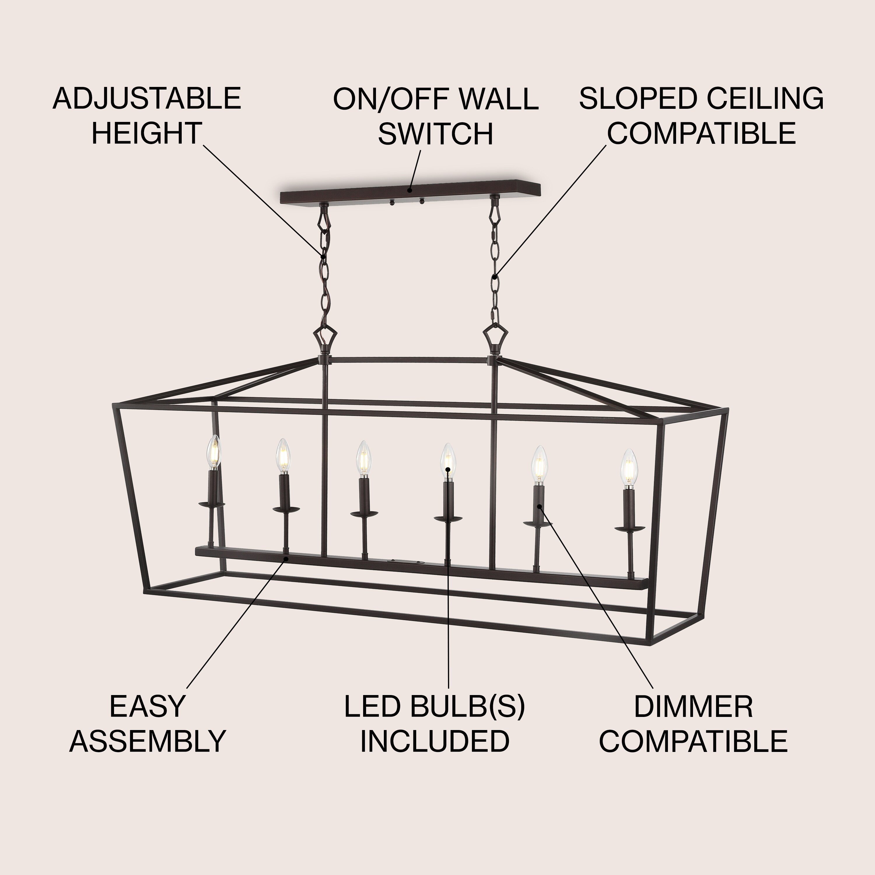 JONATHAN  Y JYL7439A Pendant-Lights - View #3