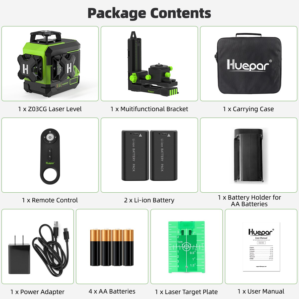 Huepar Z03CG Laser-Level - View #6