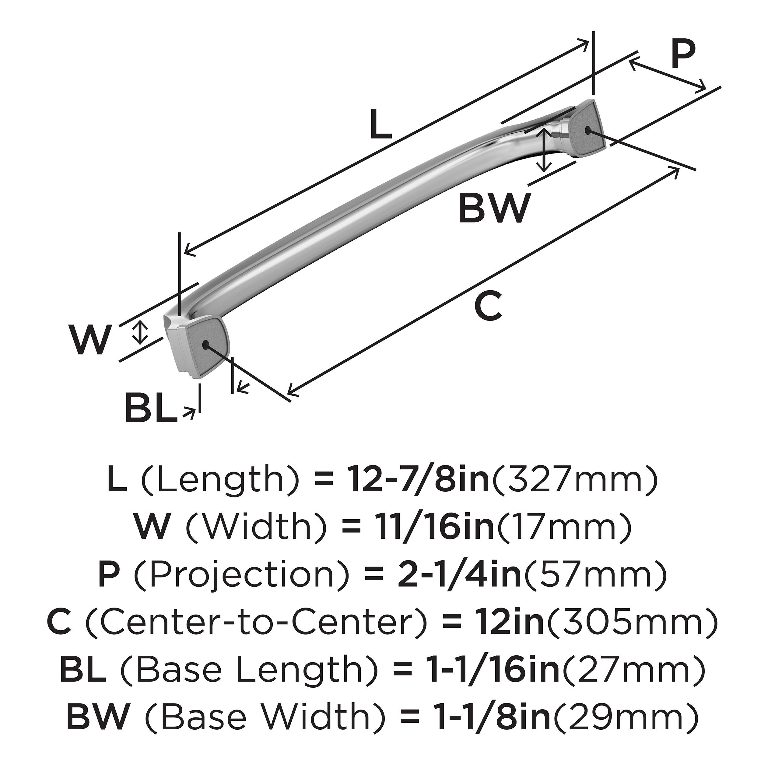 Amerock BP5534926 Cabinet-Pulls - View #3