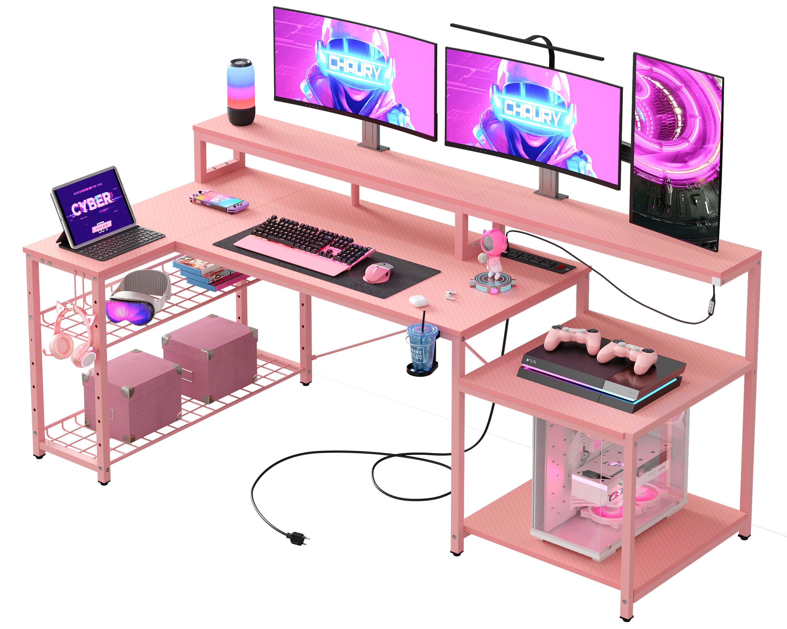 Bestier LOW-H100618KUS-PDCF desks - View #2