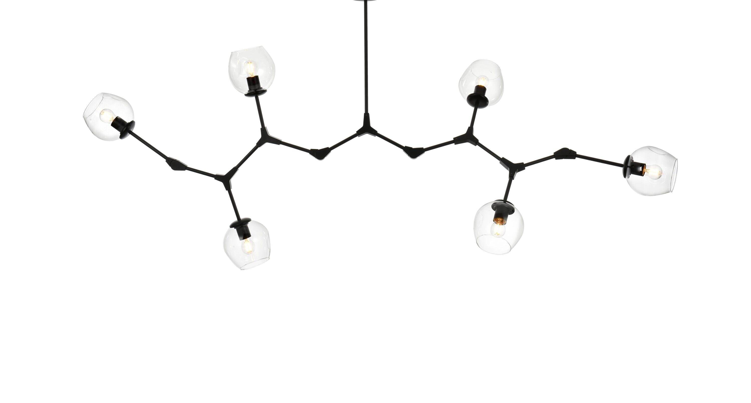 Elegant Decor HF5136G70BK b090015 - View #3