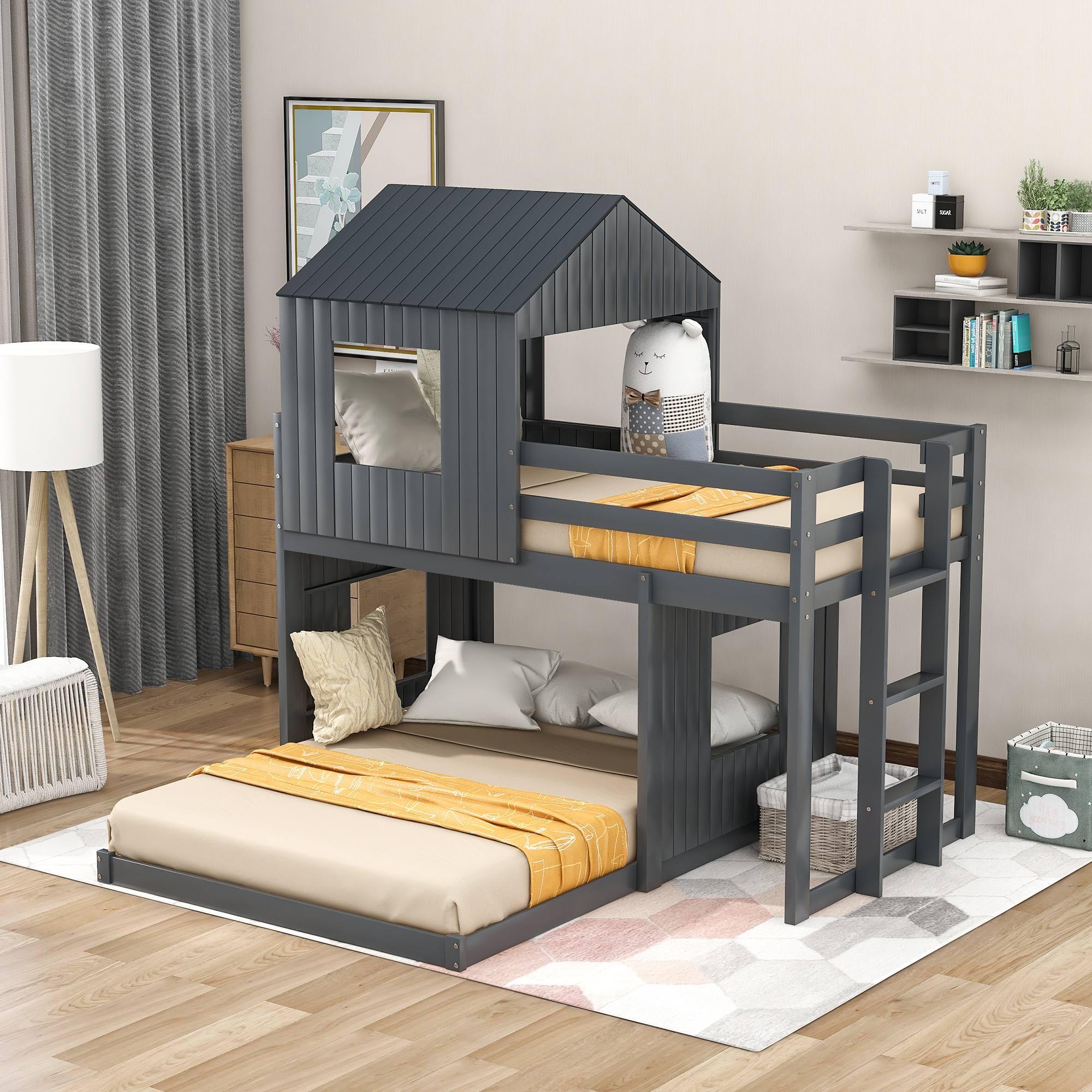 Full house store low loft bed