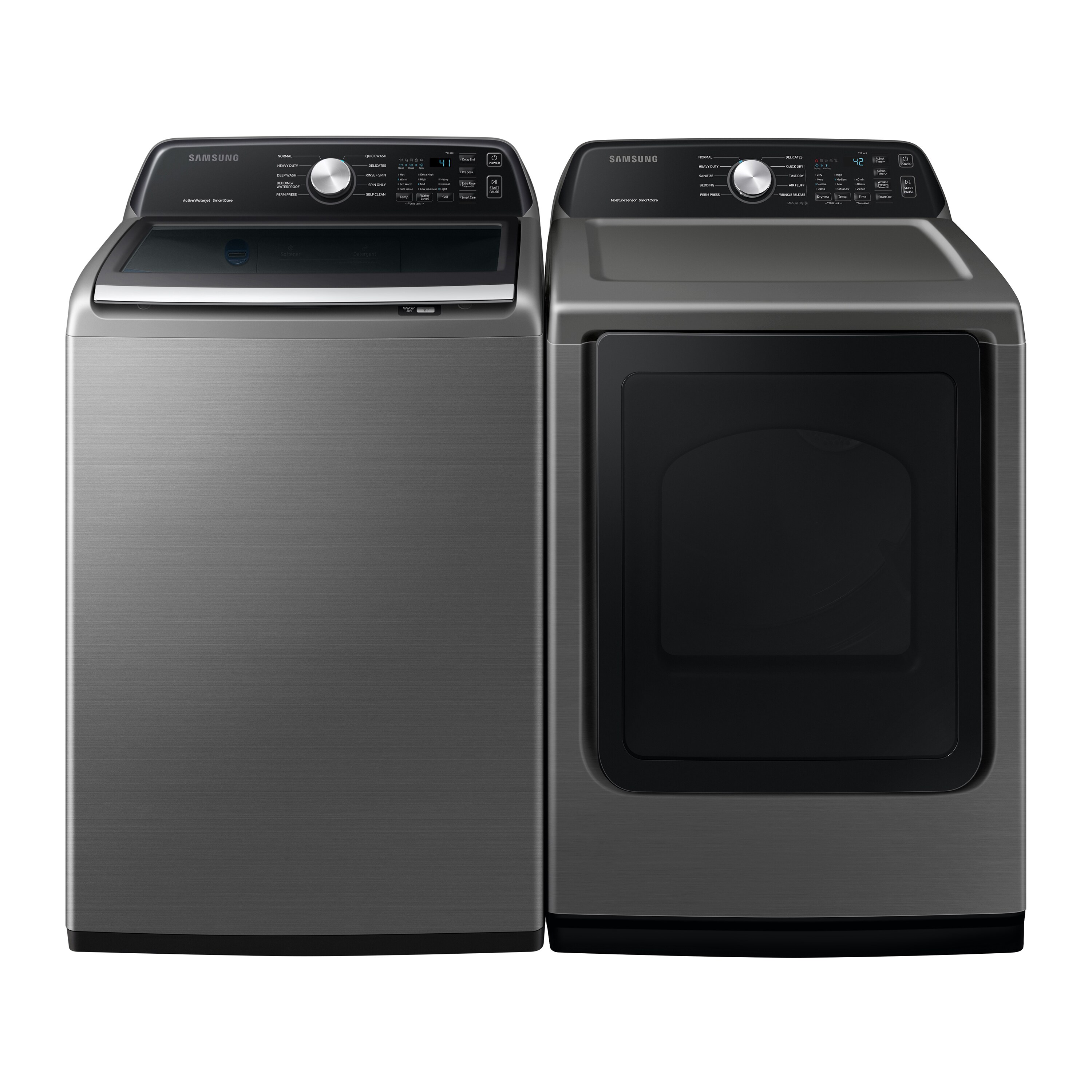 Amana Top Load Dual Action Agitator Washer & Dryer Set