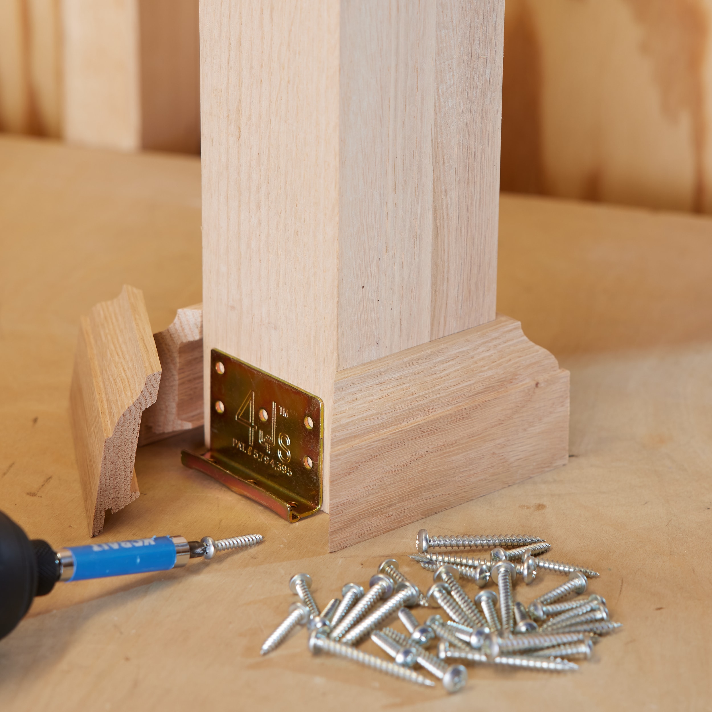 RELIABILT WG3010OAK Interior-Stairpart-Newel-Posts - View #5