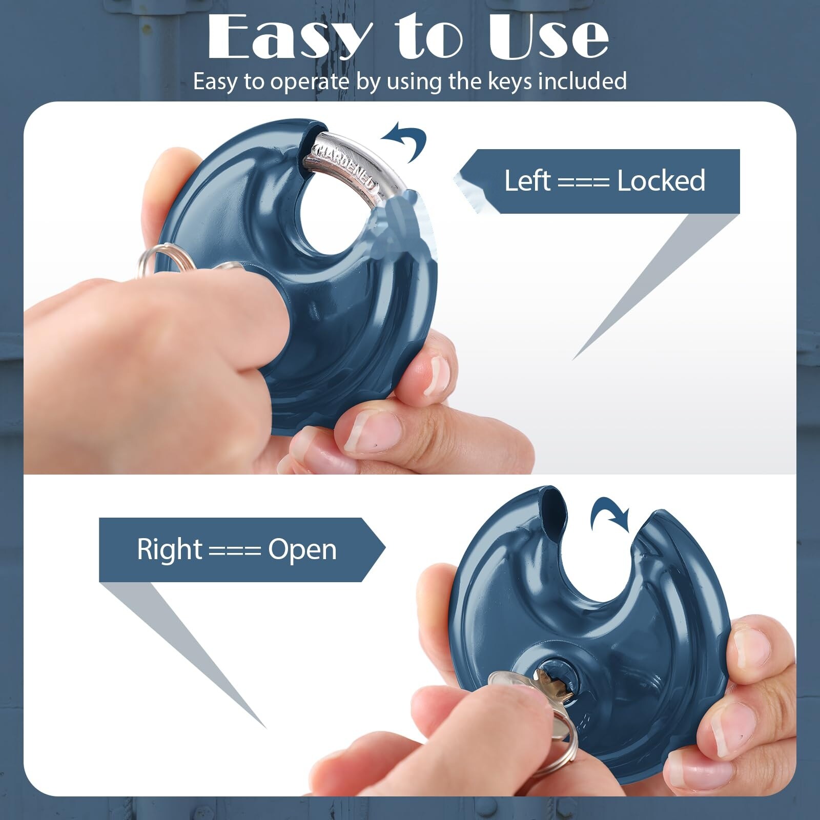 DYRCJ LDY0826Y0367 Padlocks-Locks-Cables - View #4