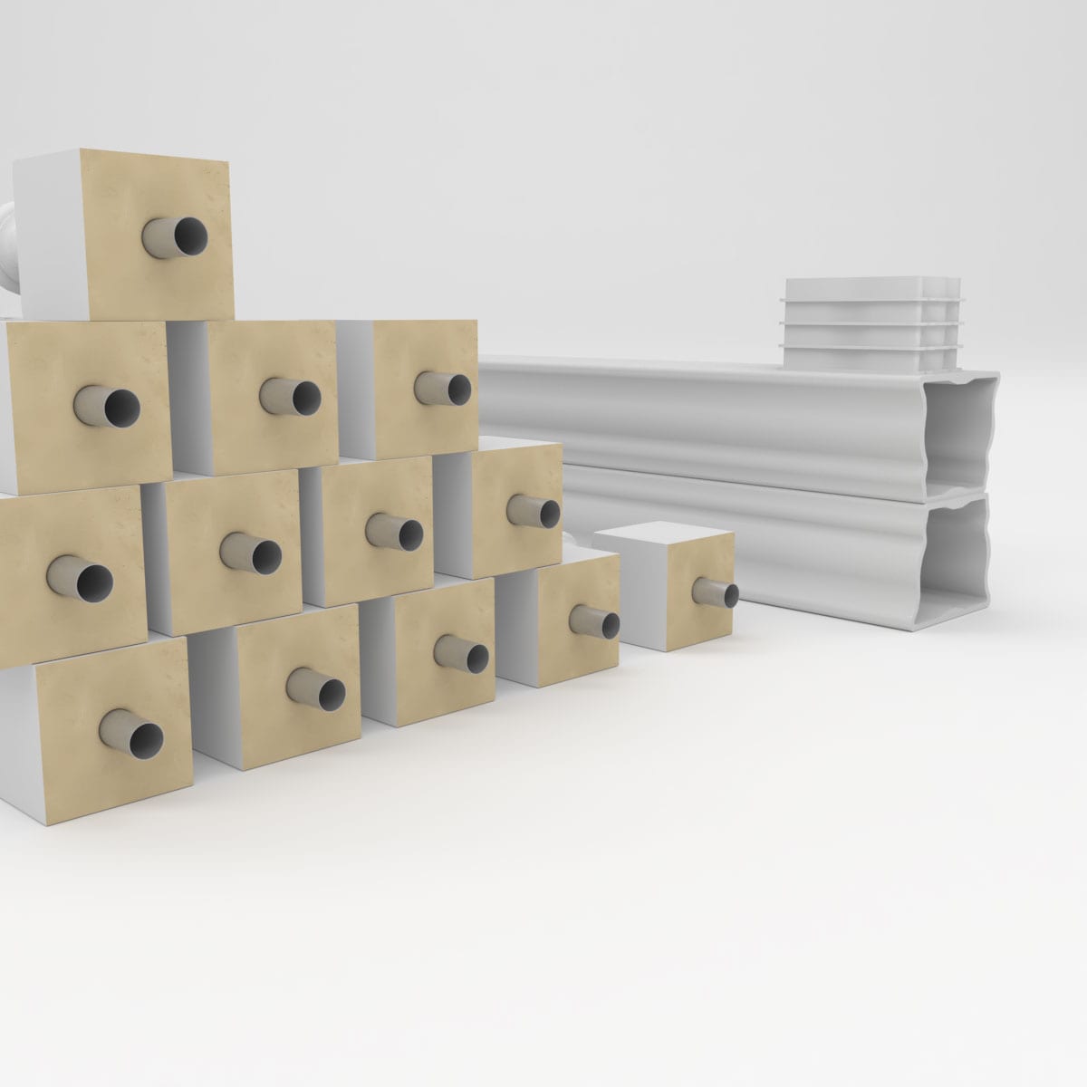 Ekena Millwork BALK41X072TRN railings - View #6