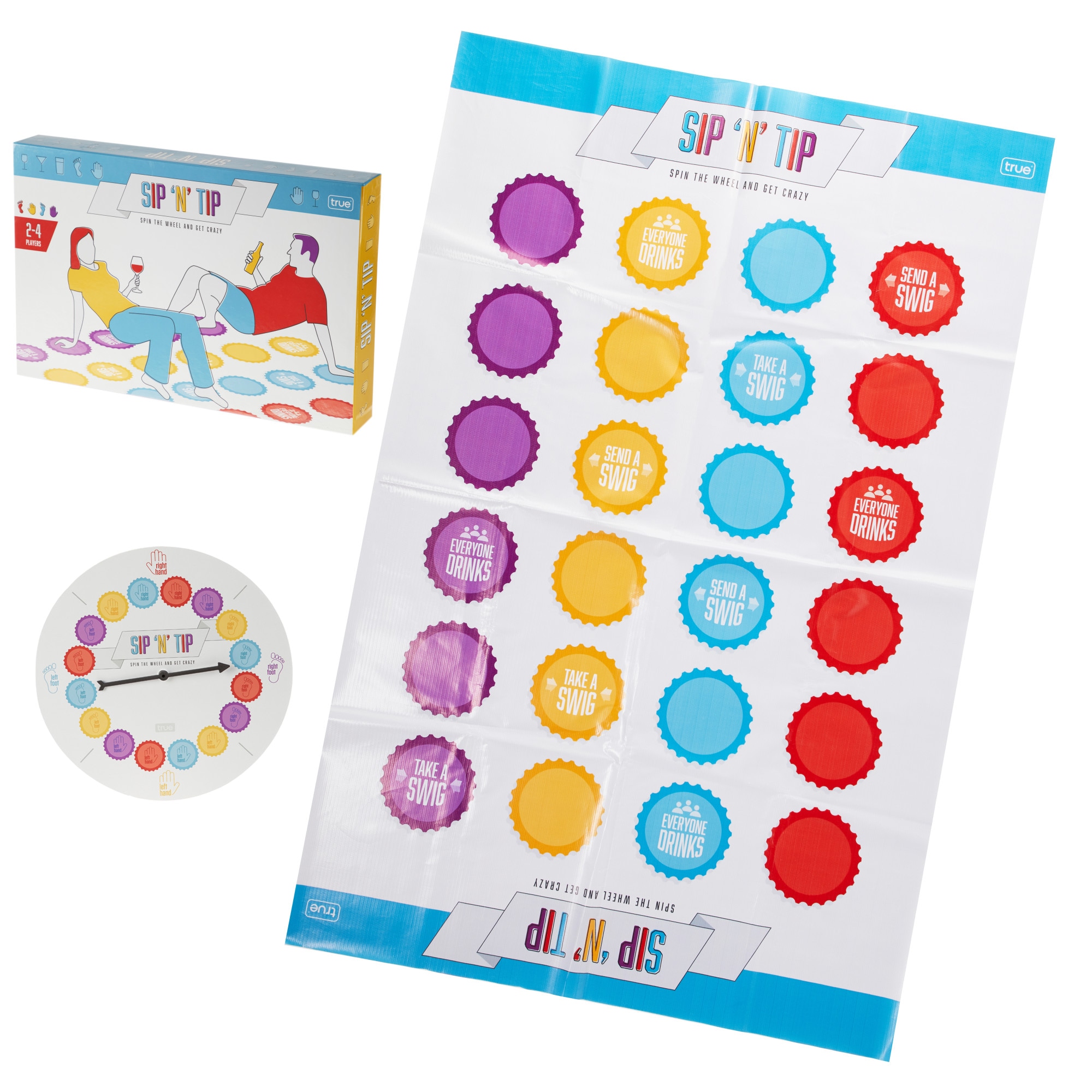 TRUE Party Sip 'N' Tip Drinking Game #1059