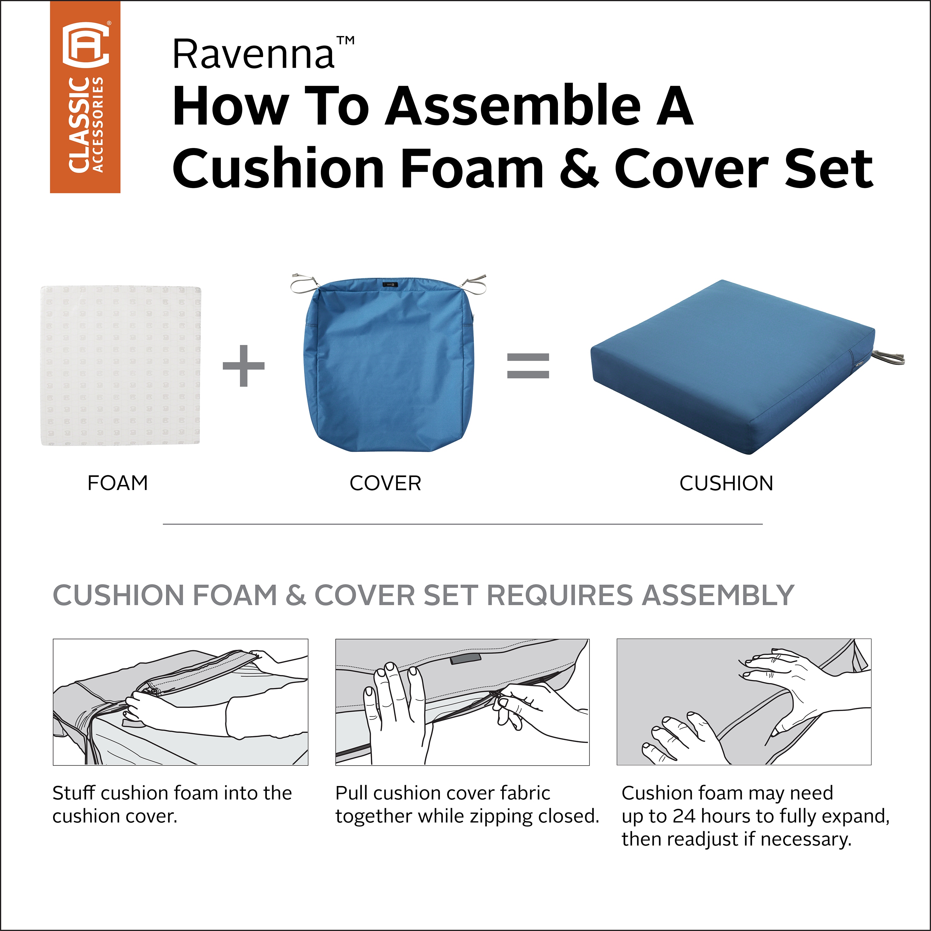 Classic Accessories 62-180-010503-EC Patio-Furniture-Cushions - View #11