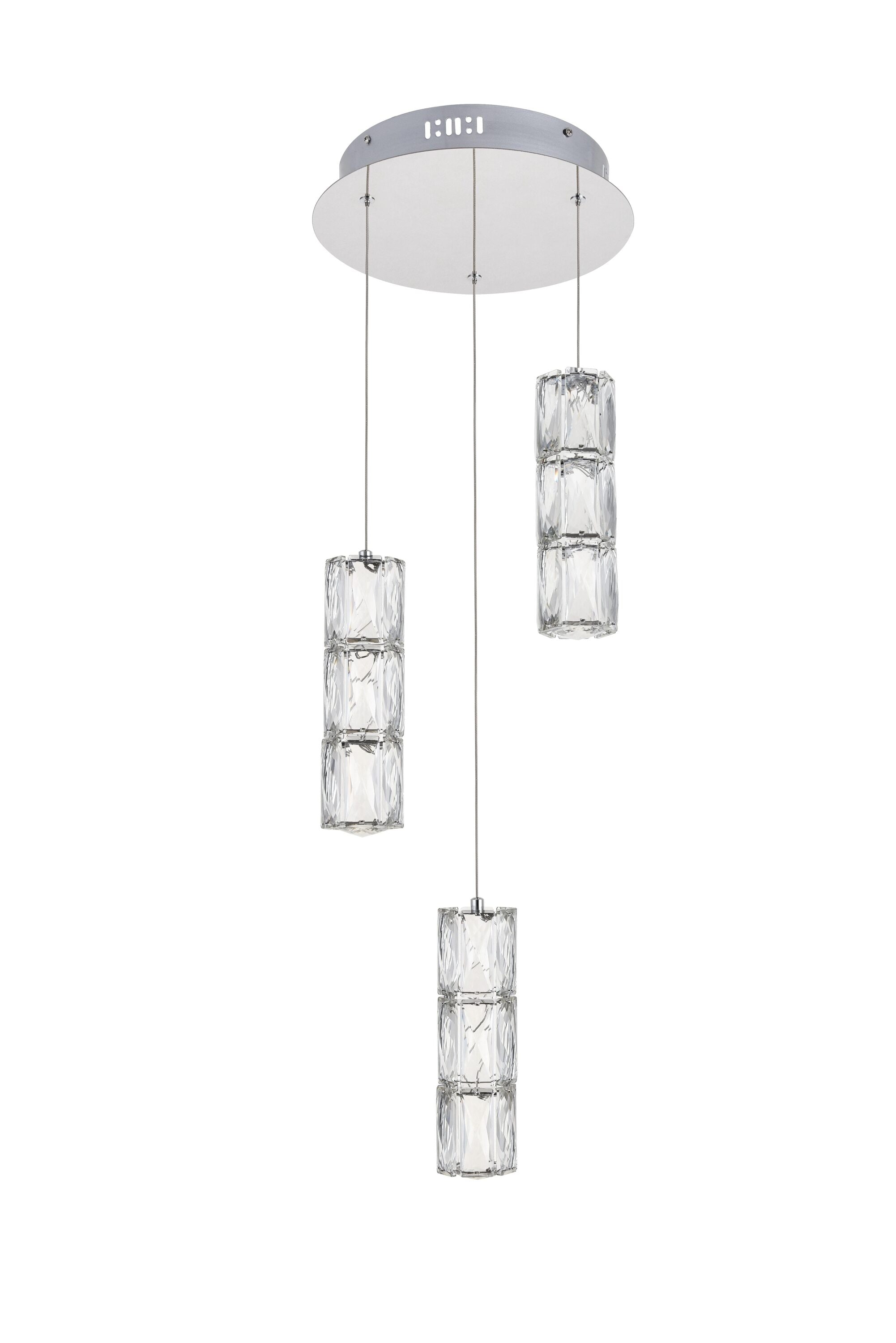 Elegant Decor HF10500D3RC Pendant-Lights - View #7