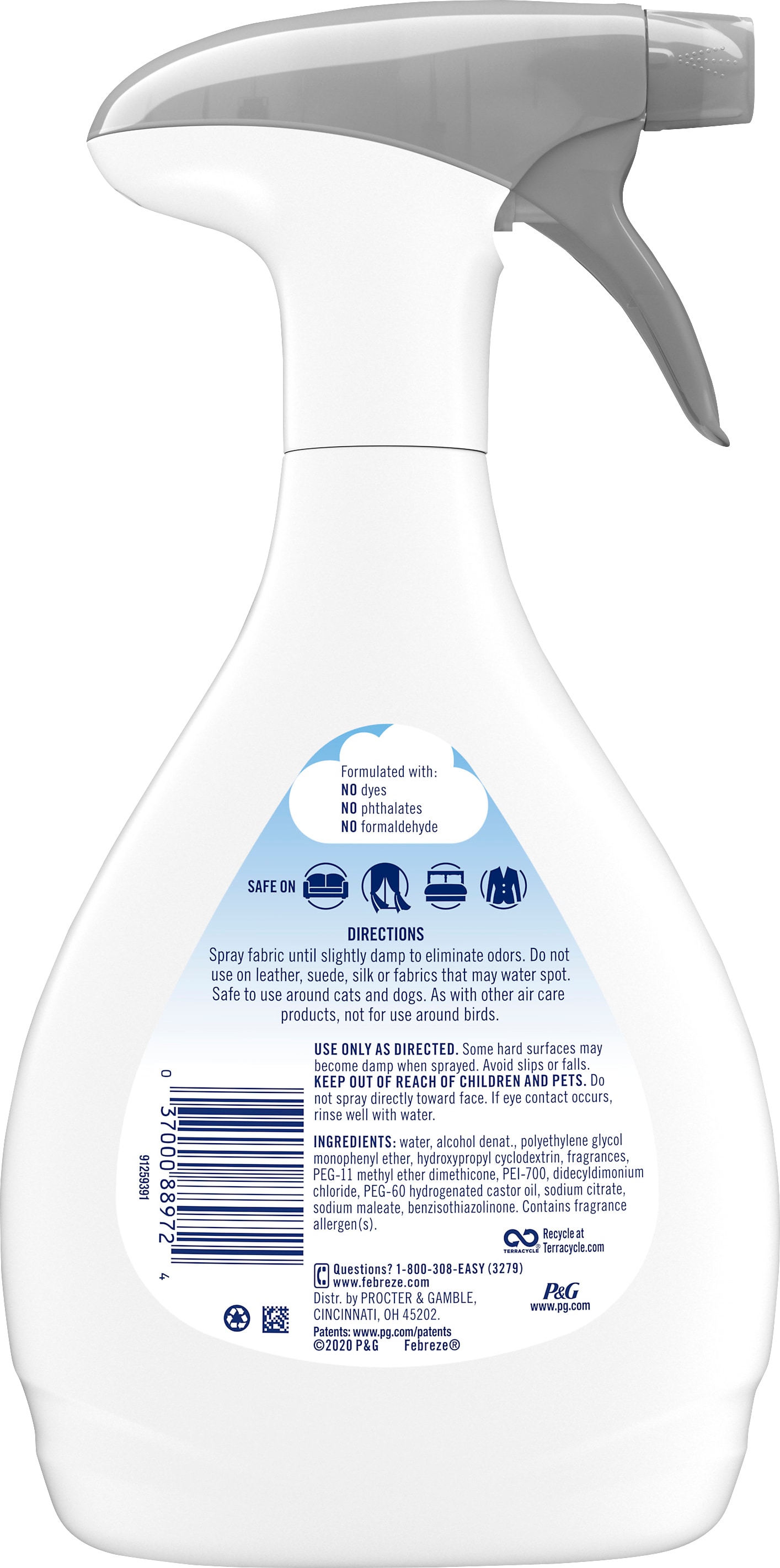Febreze Laundry Detergent Additive For Pet Supplies, Maximum Strength In  Wash Pet Odor Eliminator, Designed To Remove Tough Odors In Fabrics And  Clothing In A Single Wash, Fresh Scent, 98 Floz 