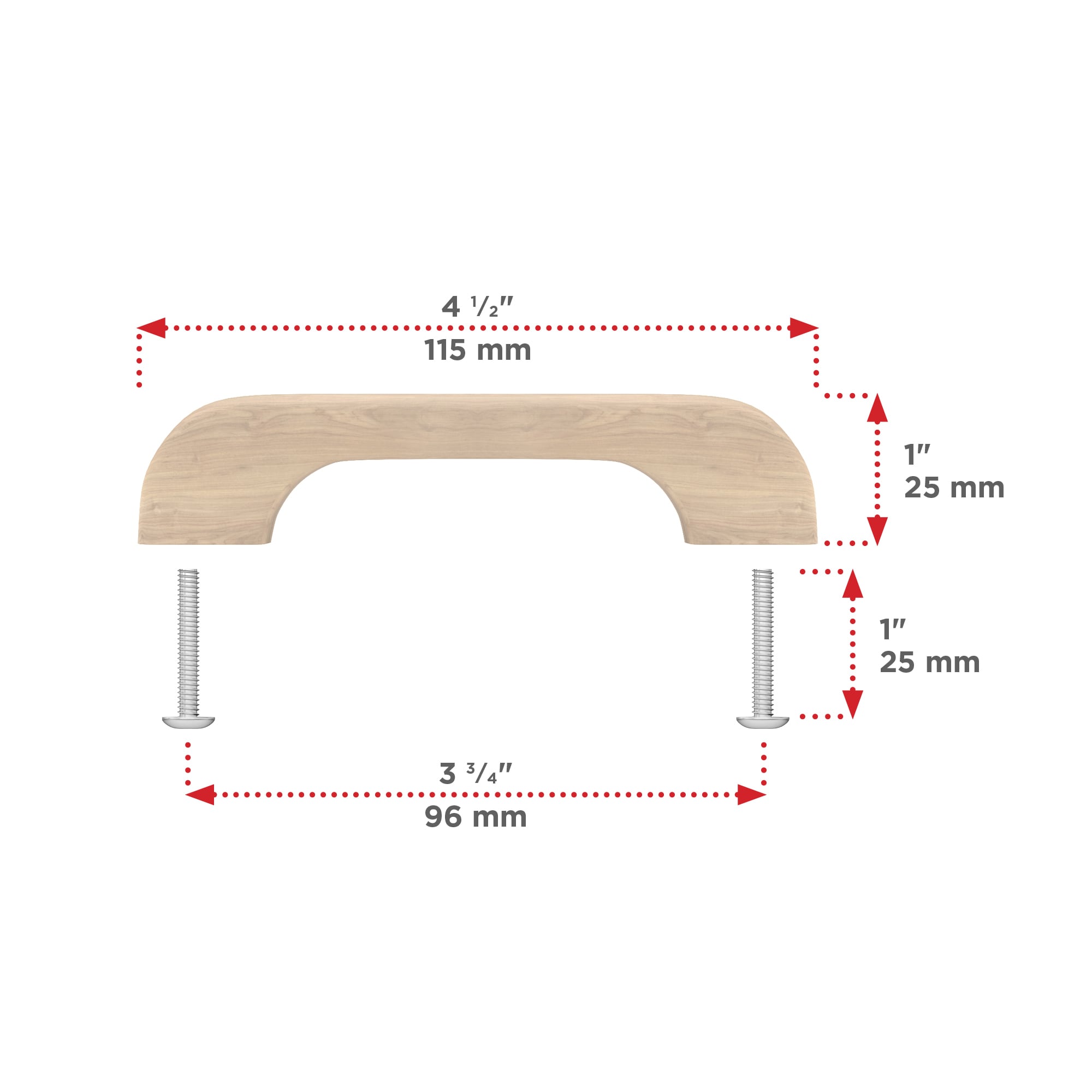 Richelieu BP05411150 Cabinet-Pulls - View #4