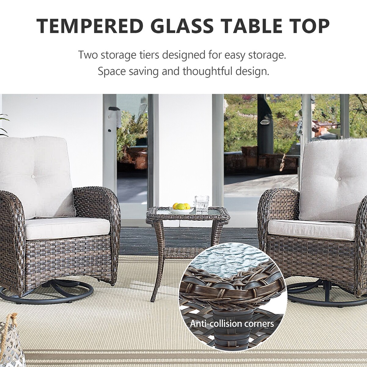 Rilyson FS114R50085087R60-2 Patio-Conversation-Sets - View #4