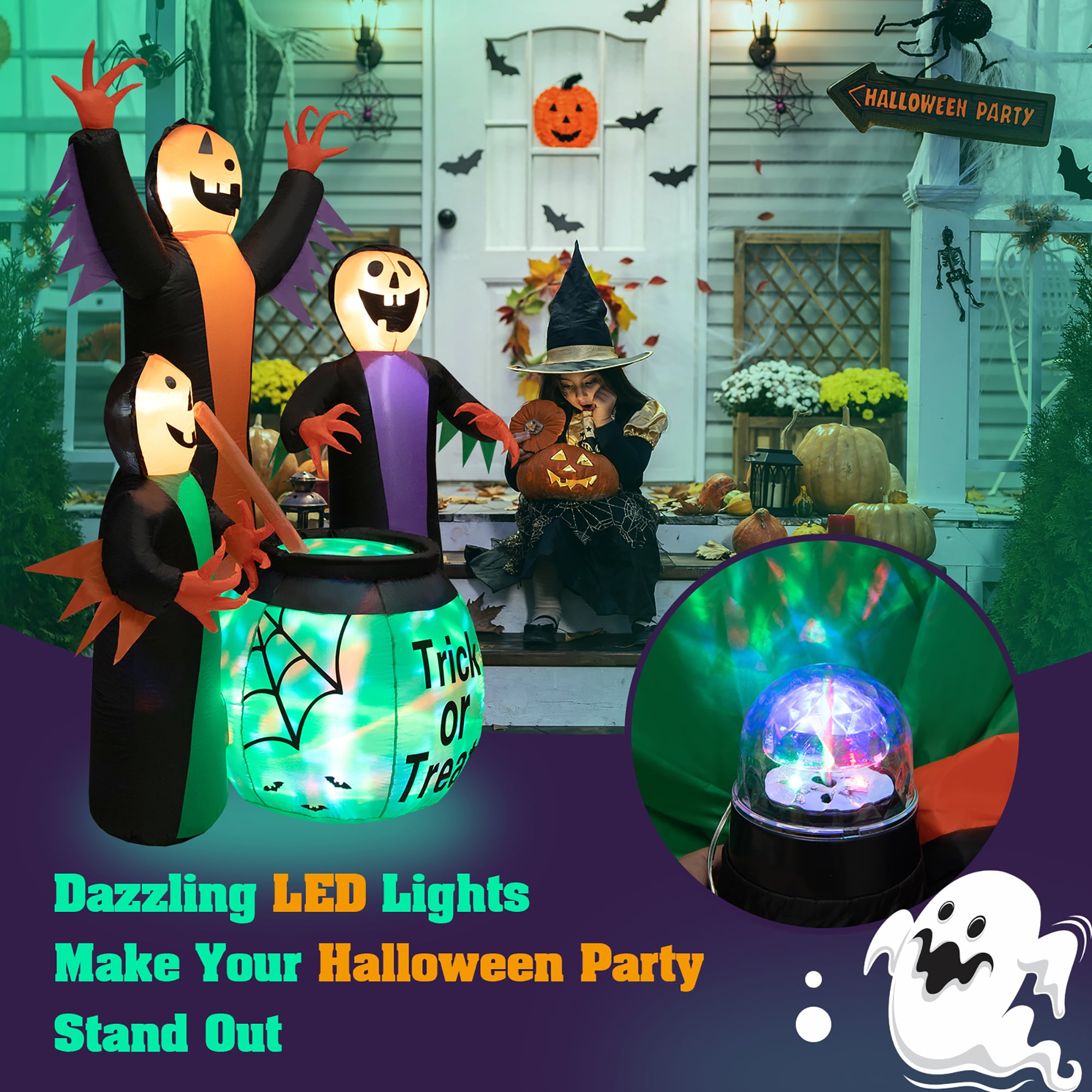 Costway TX10013US Outdoor-Halloween-Decor - View #6