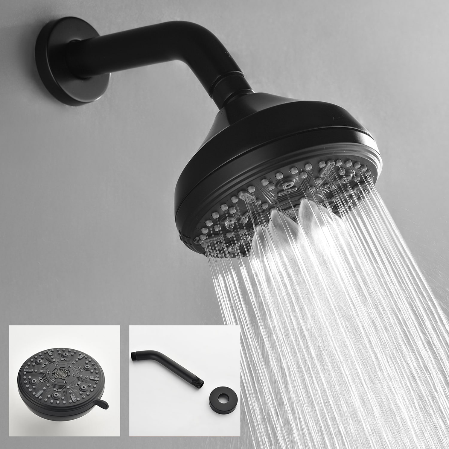 WELLFOR WB-0904 Showerhead-Bar-Panels - View #5
