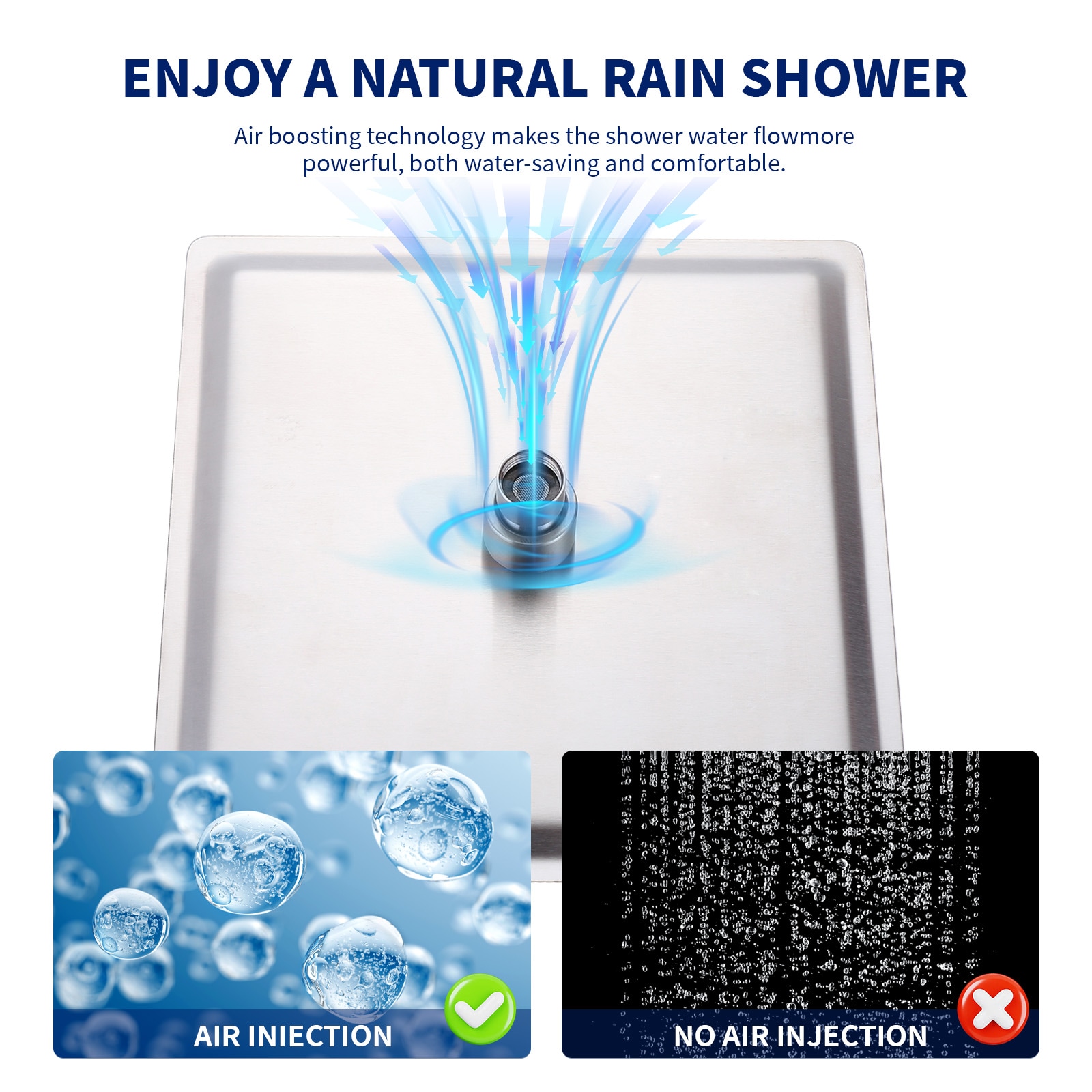 BWE A-98004-N Showerhead-Bar-Panels - View #6