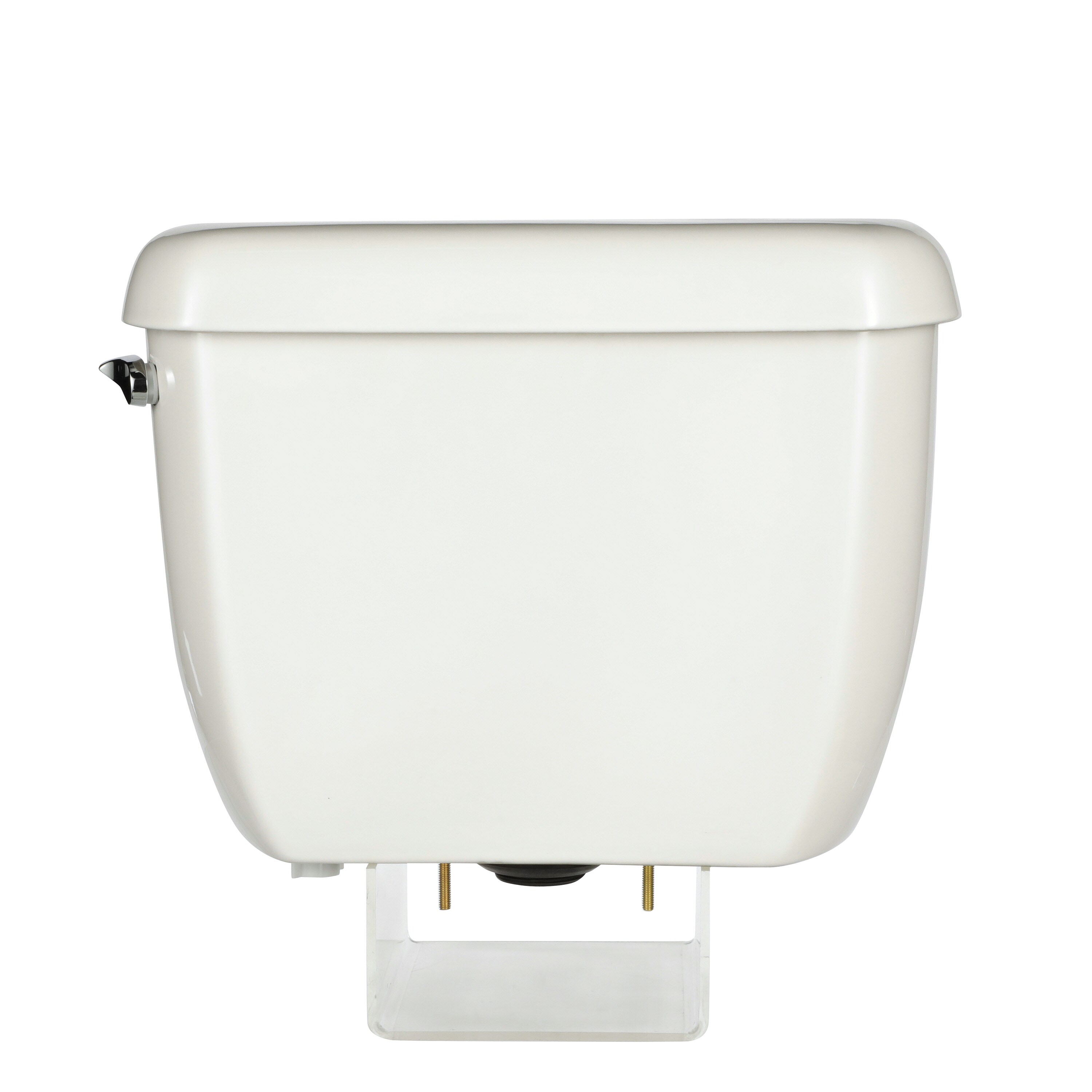 Toilet Seat WC Universal MDF White Stainless Steel Hinges Bathroom Cambridge 