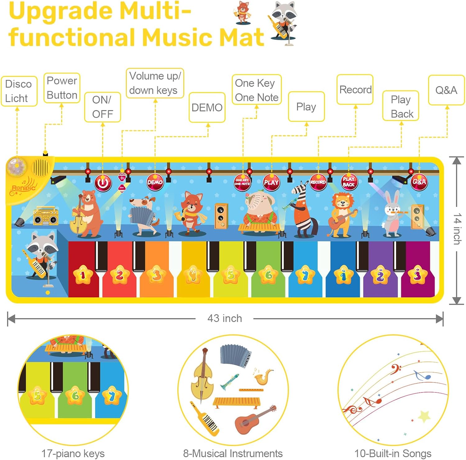 Qeetex DHZ-PTO-0Y2AOUED Mats-Cat - View #2