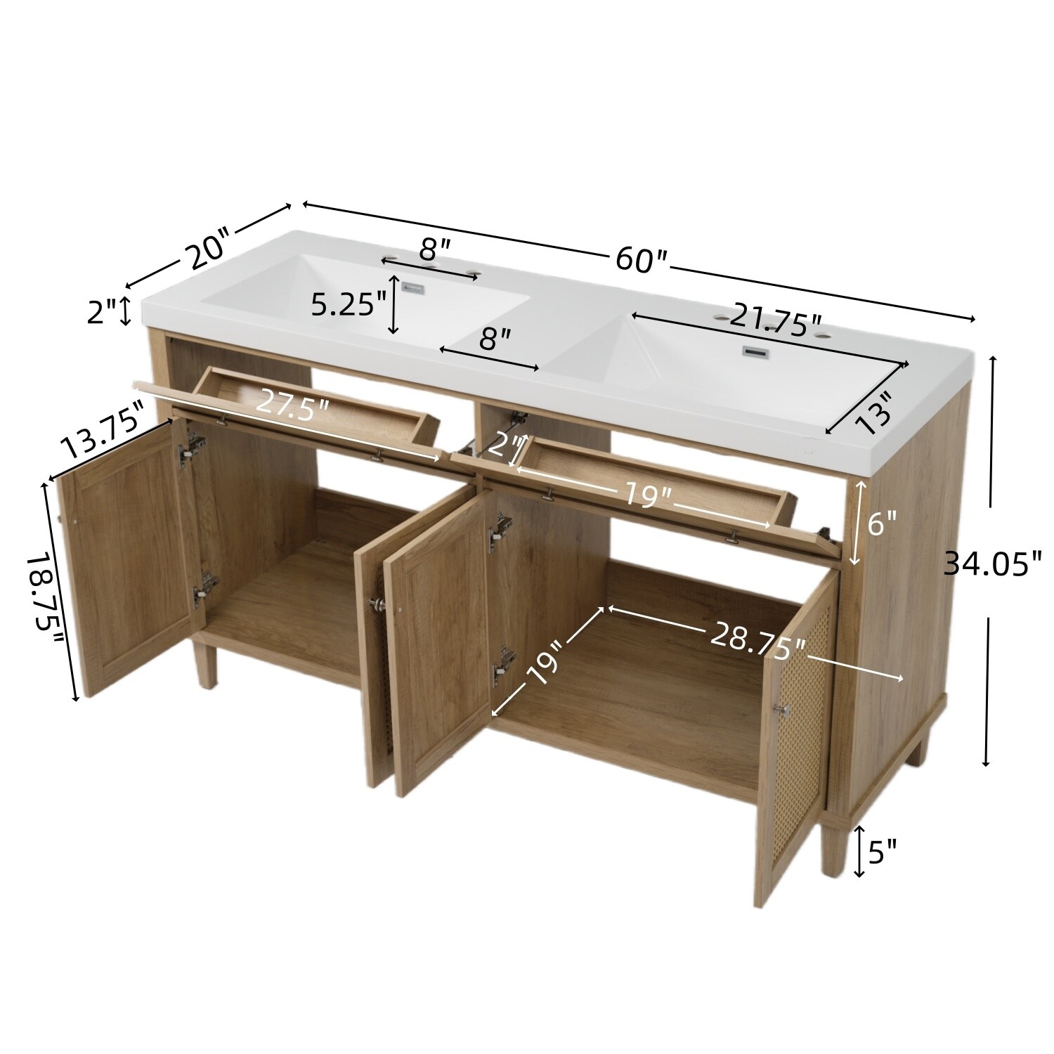 Vanityfus VF-NE-6140N Bath-Vanity-Combo - View #3