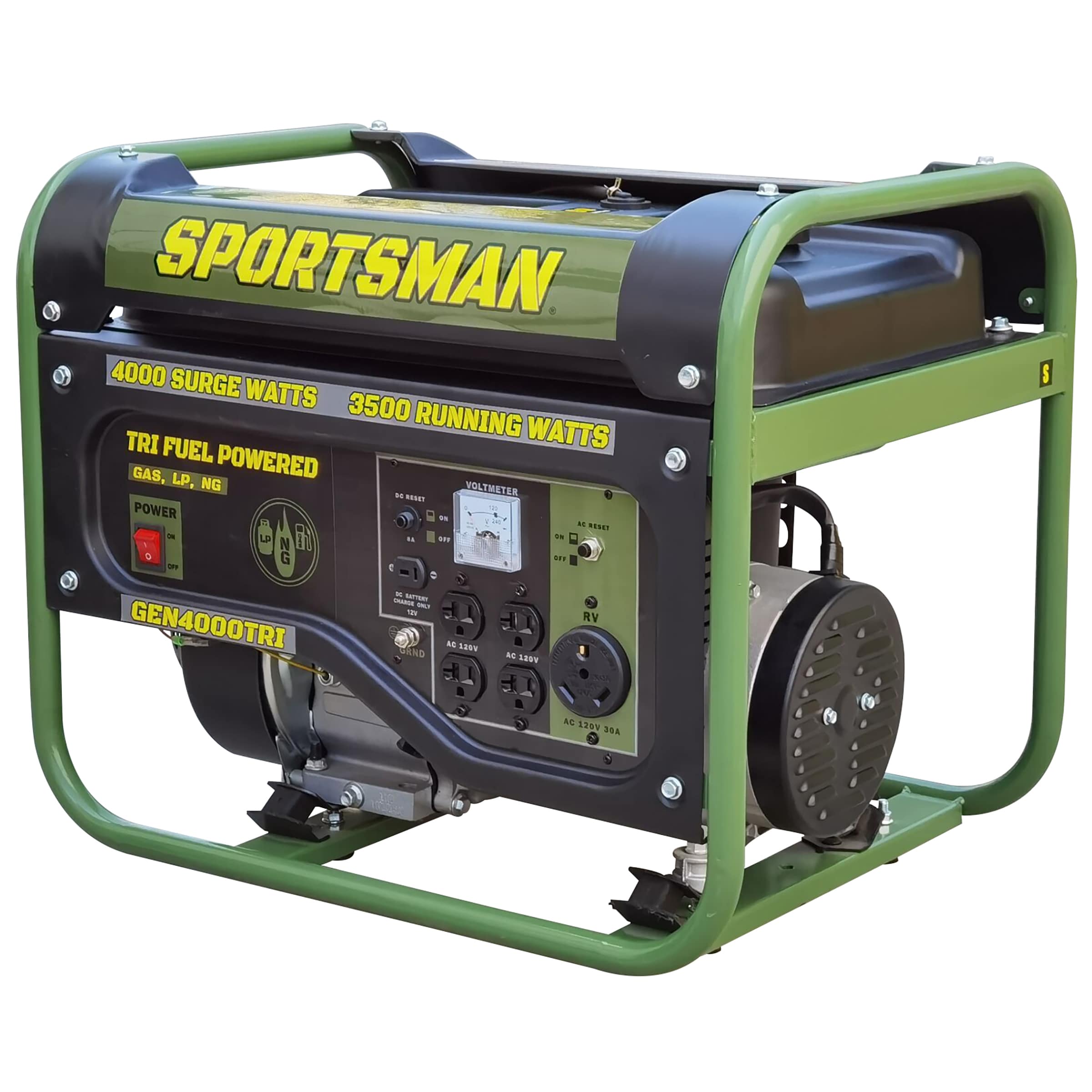 Sportsman 3500-Watt Dual Fuel (Gasoline/Propane) Portable Generator GEN4000TRI Sansujyuku sansujyuku.com