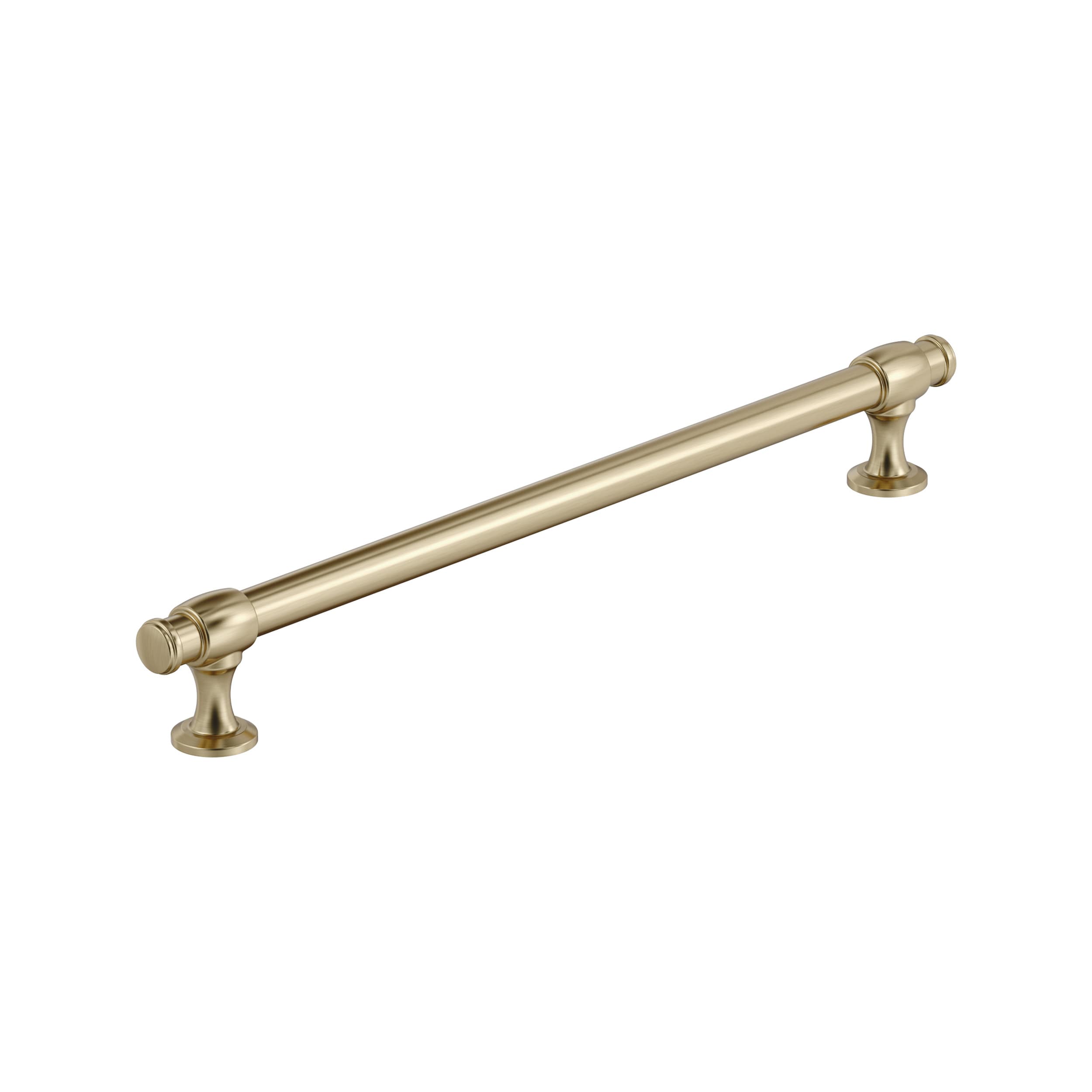 Amerock BP36772BBZ Winsome 10-1/16-in , 256mm Center to Center Golden Champagne Cylindrical Bar