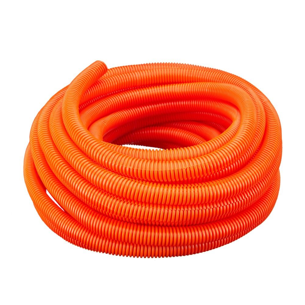 HydroMaxx 100-ft x 1.5-in PVC Orange Split Tubing Wire Loom in the