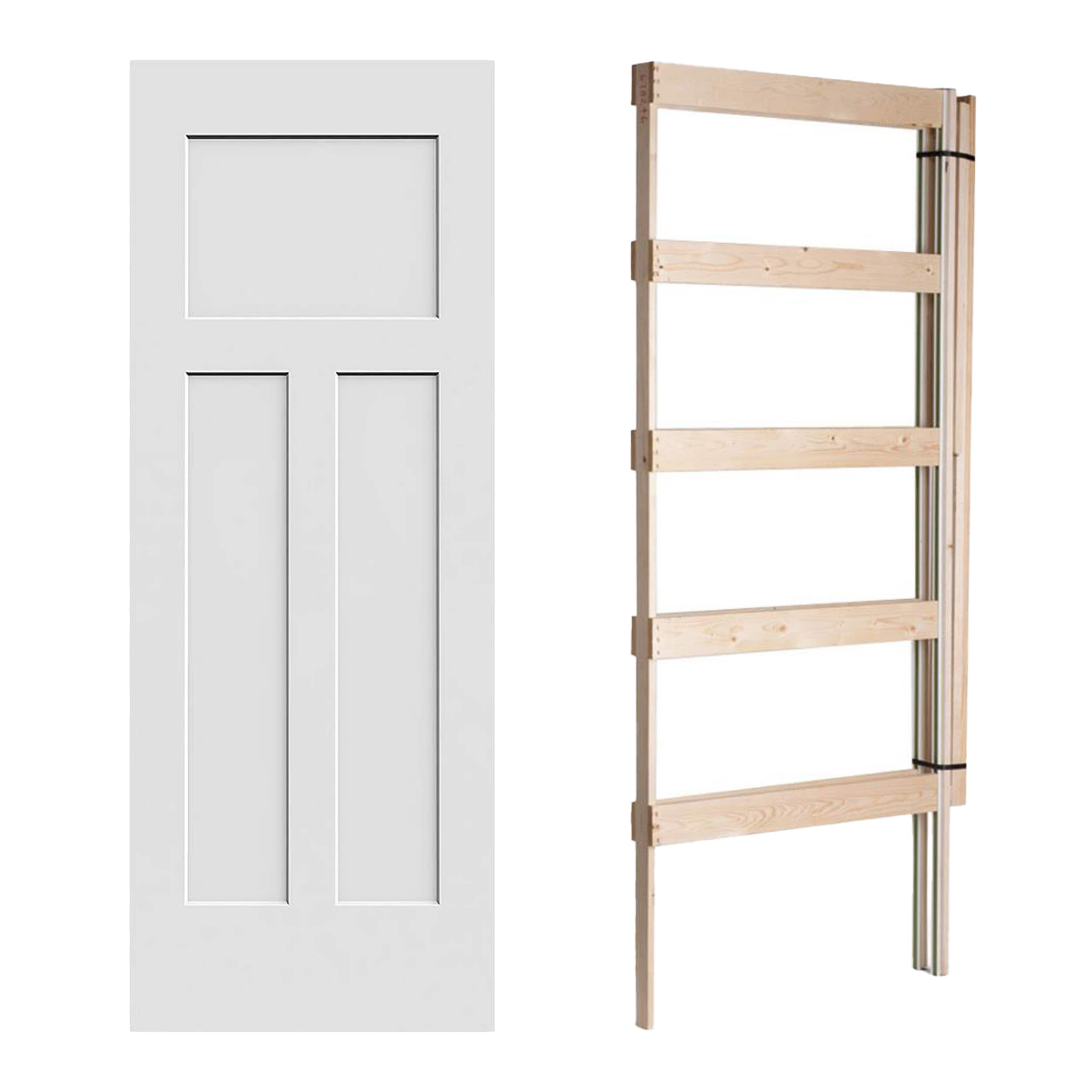 Eclisse Pocket Door Frame with Pocket Door Frame (For Common Size: 32-in x 80-in Door Slab)