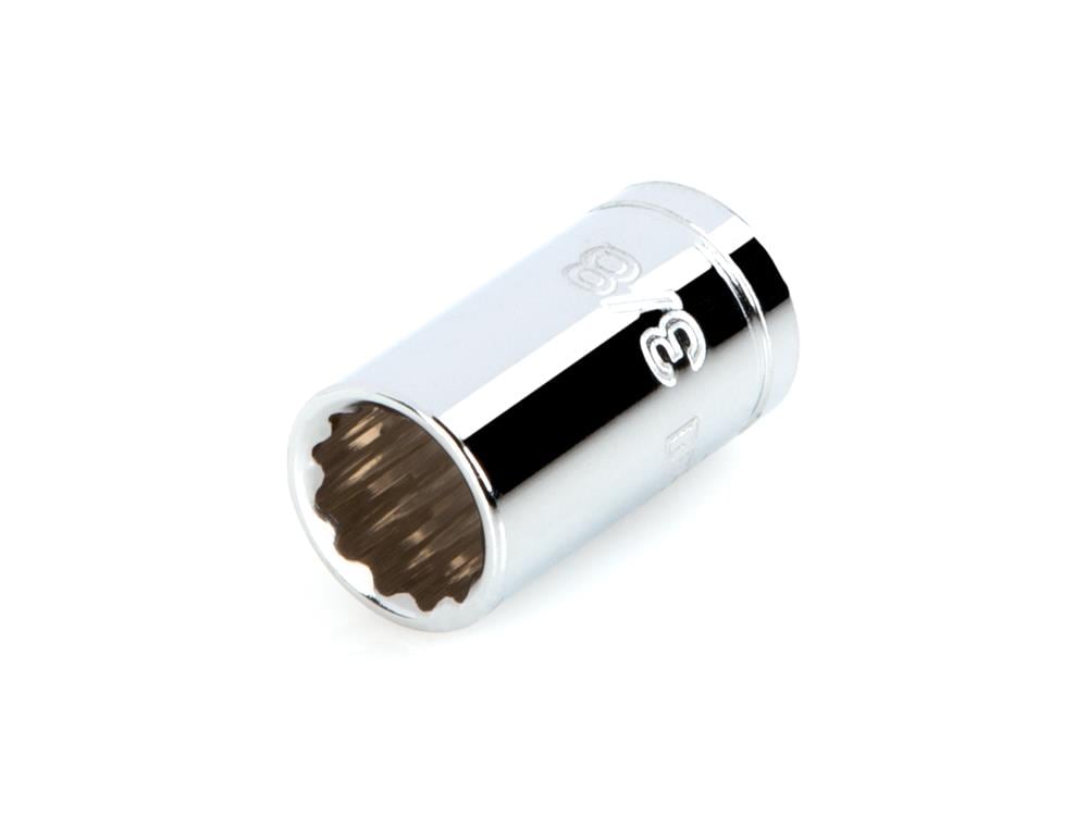 TEKTON SHD02210 1/4-in Drive Standard (SAE) 3/8-in Shallow Socket
