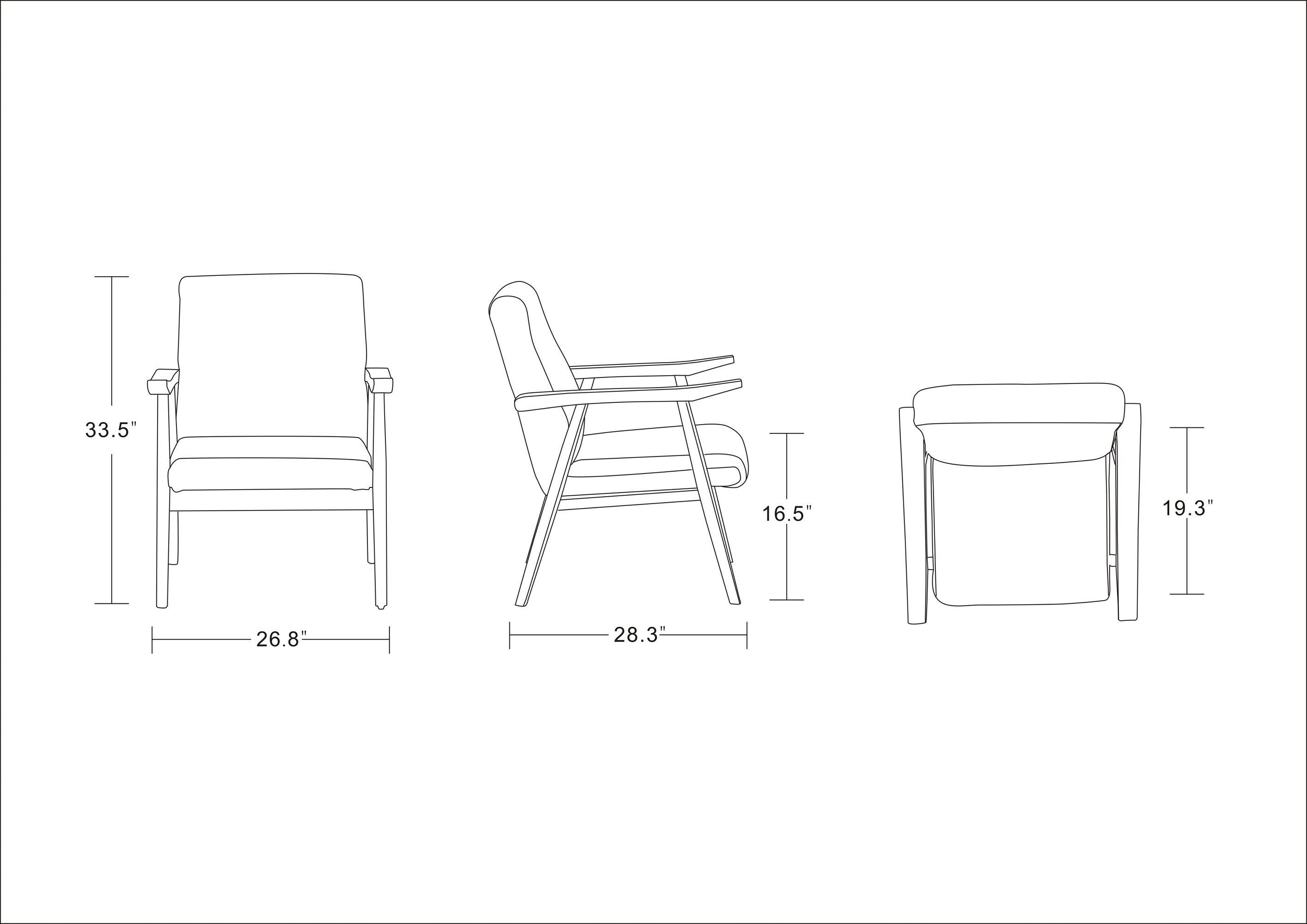 Manhattan Comfort AC001-BK chairs - View #3