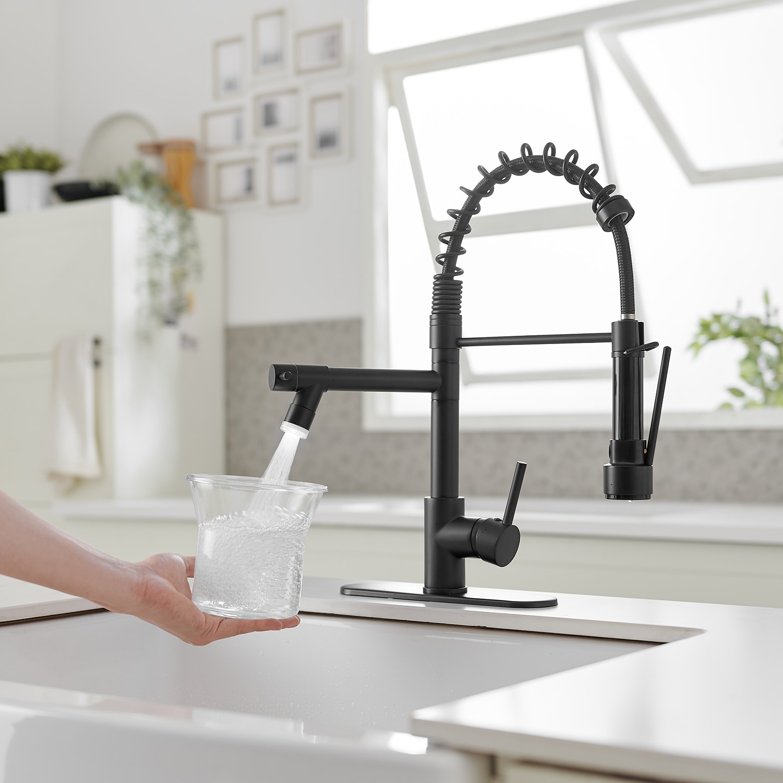 BWE A-9L4016-BLACK Kitchen-Faucets - View #5