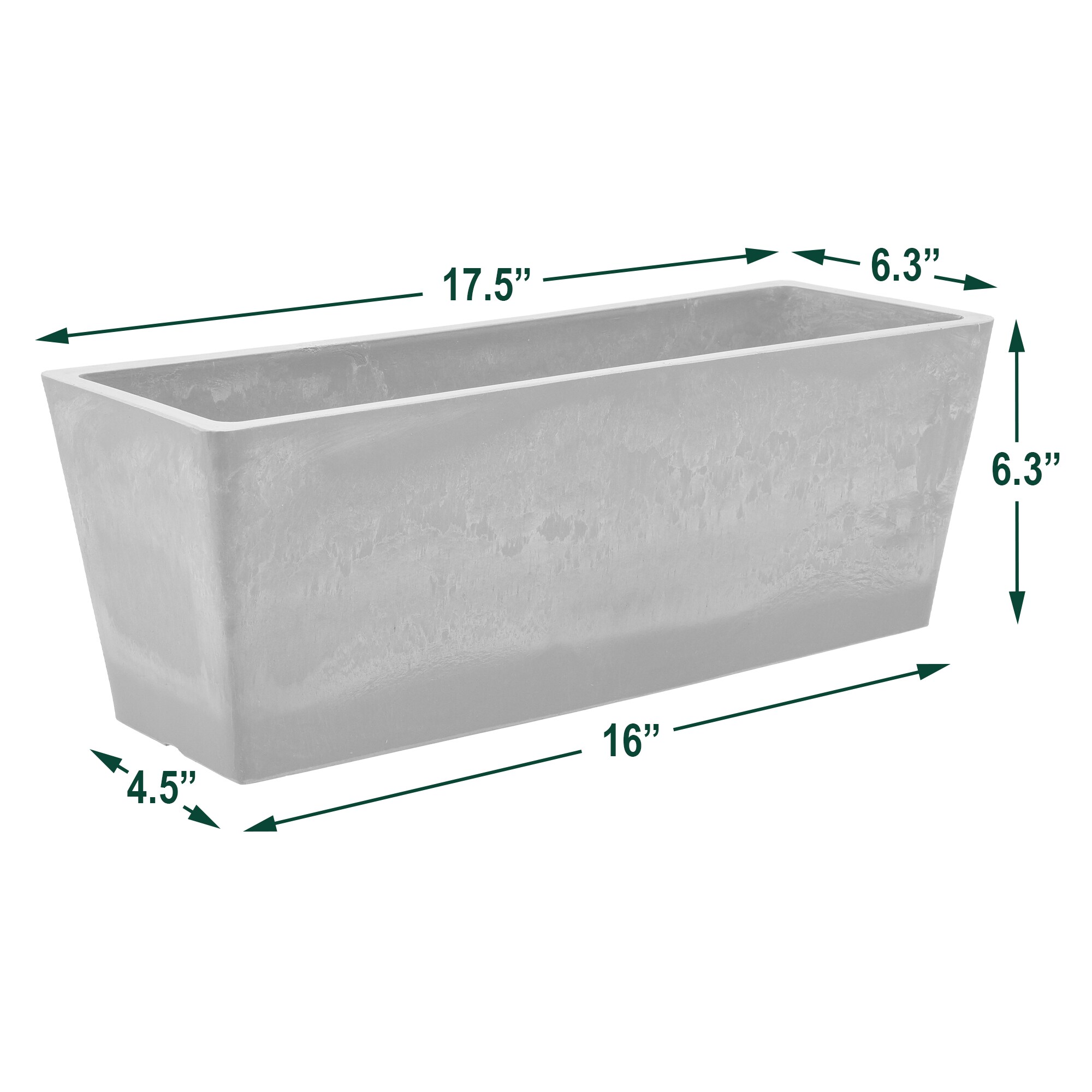 Arcadia Garden Products U45TP Planter-Window-Box - View #5