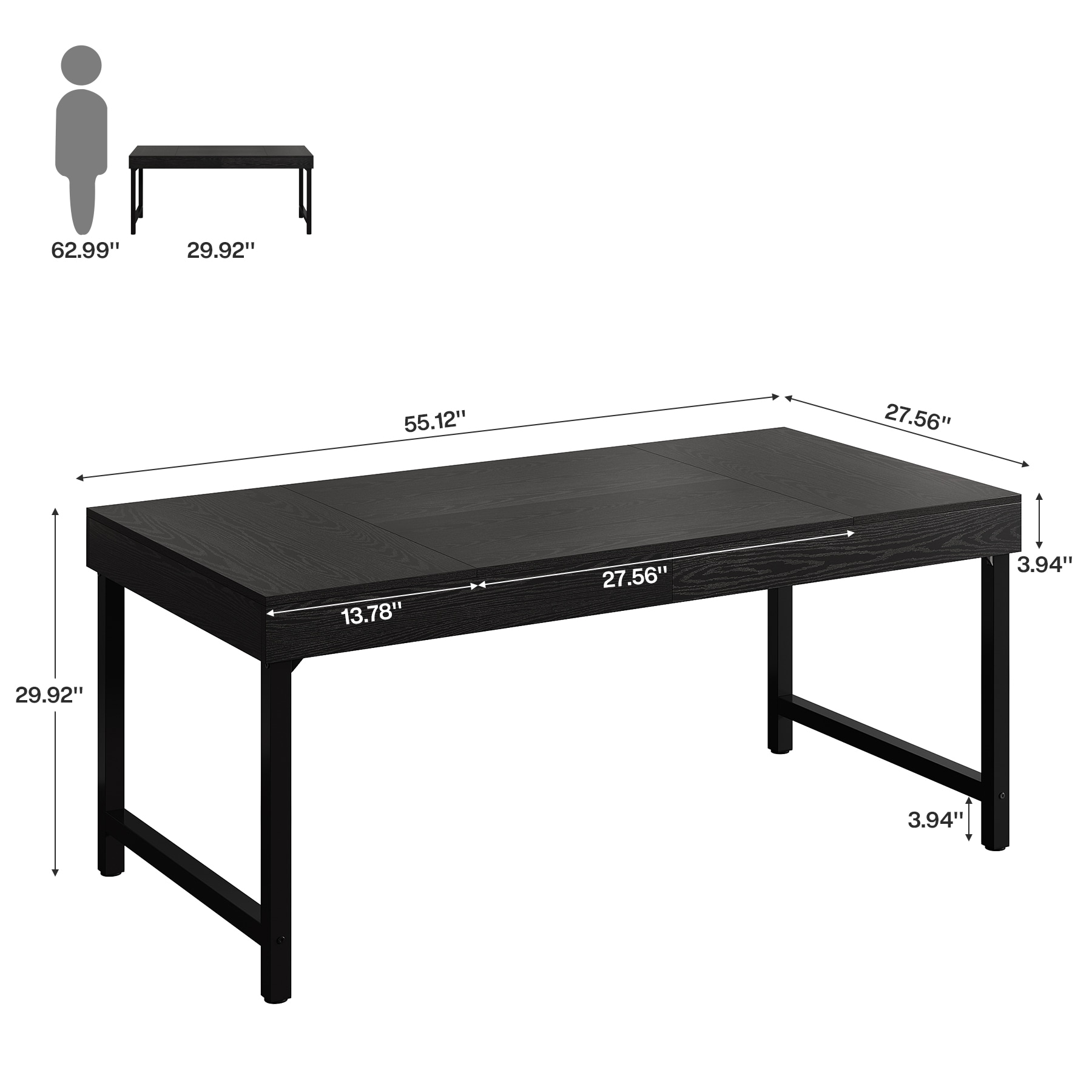 Tribesigns LWOYJL-1014YY desks - View #6