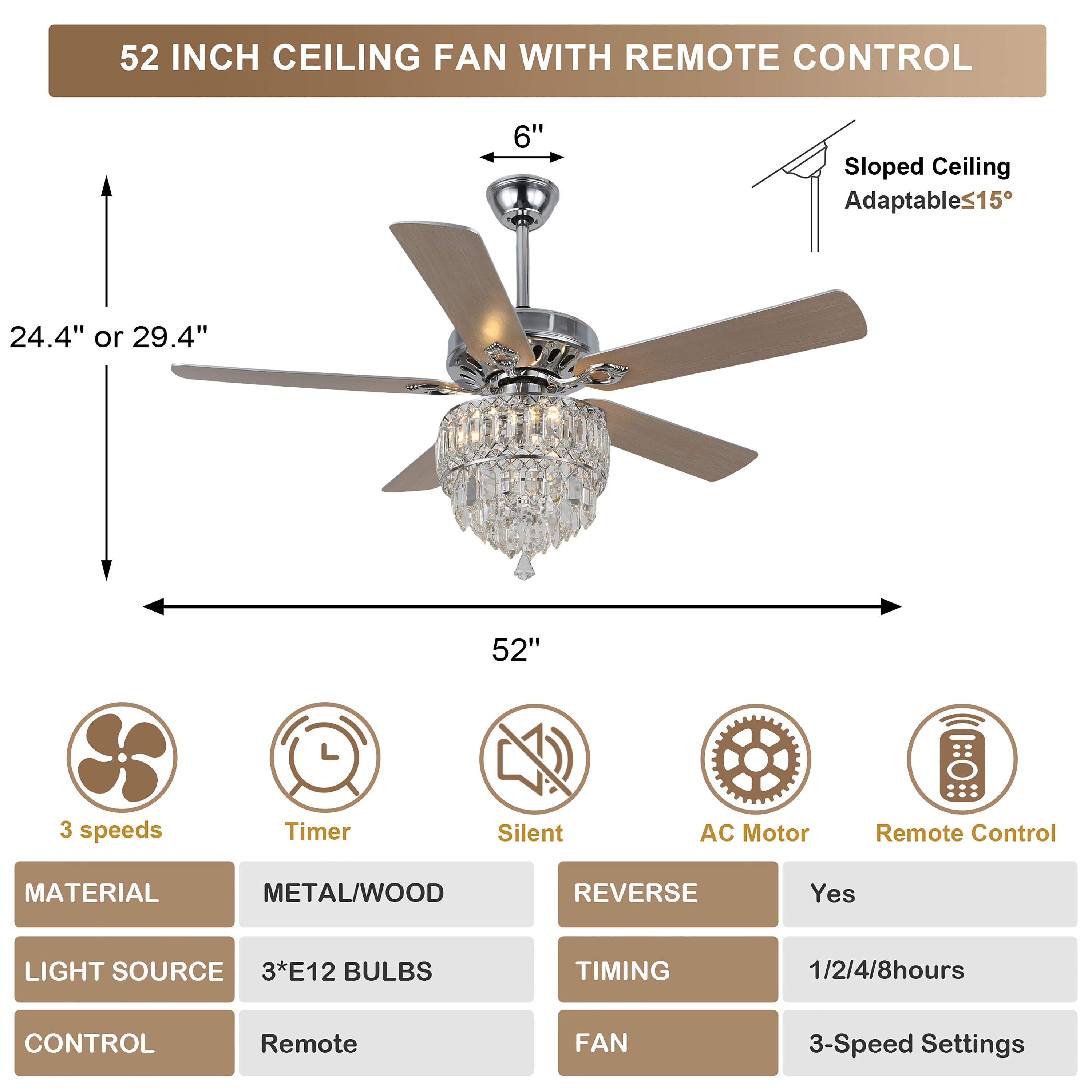 Cusp Barn BD2044-C Ceiling-Fans - View #9