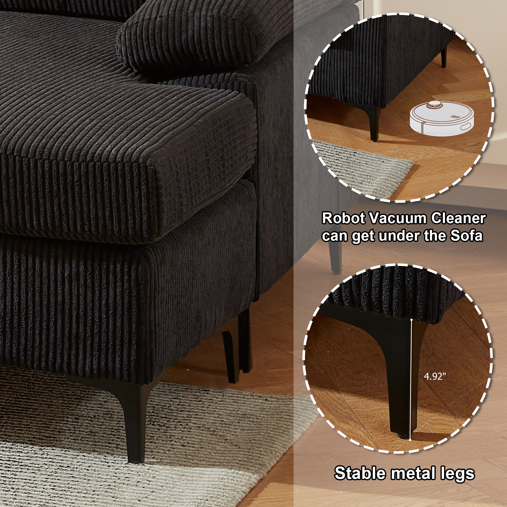 Pouuin SMK-400 Sofas-Loveseats - View #9