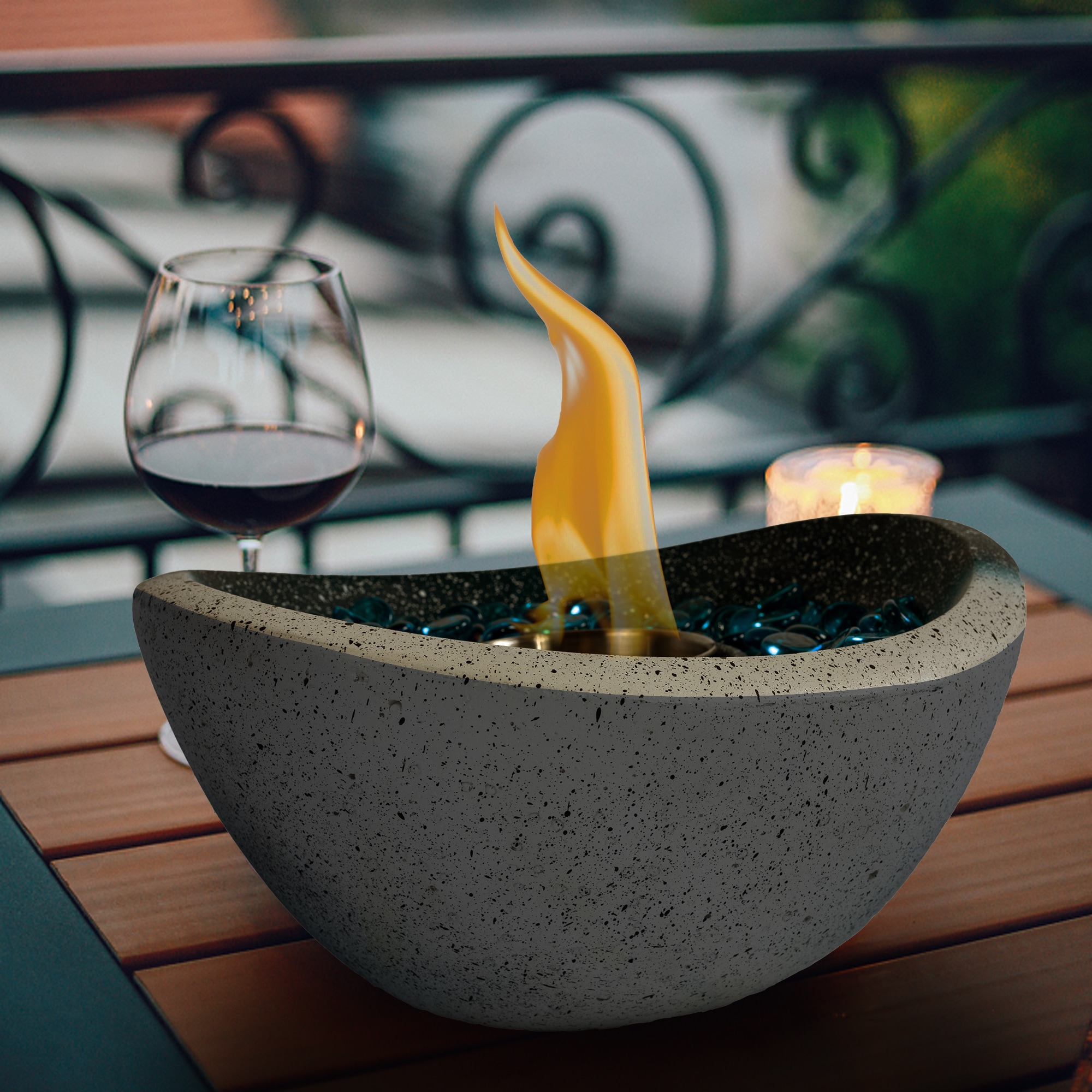 Runesay OUTWDFT-18 Outdoor-Gas-Firepits - View #2
