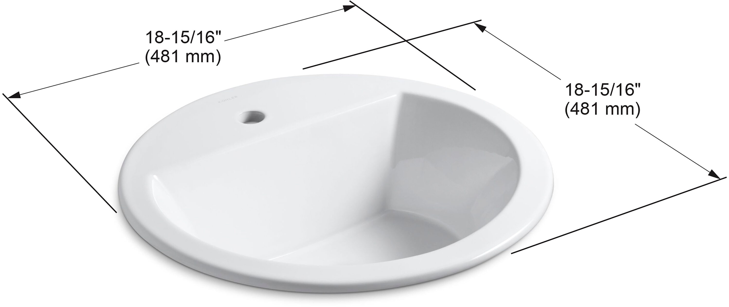 KOHLER 2714-1-0 Bath-Sink - View #4