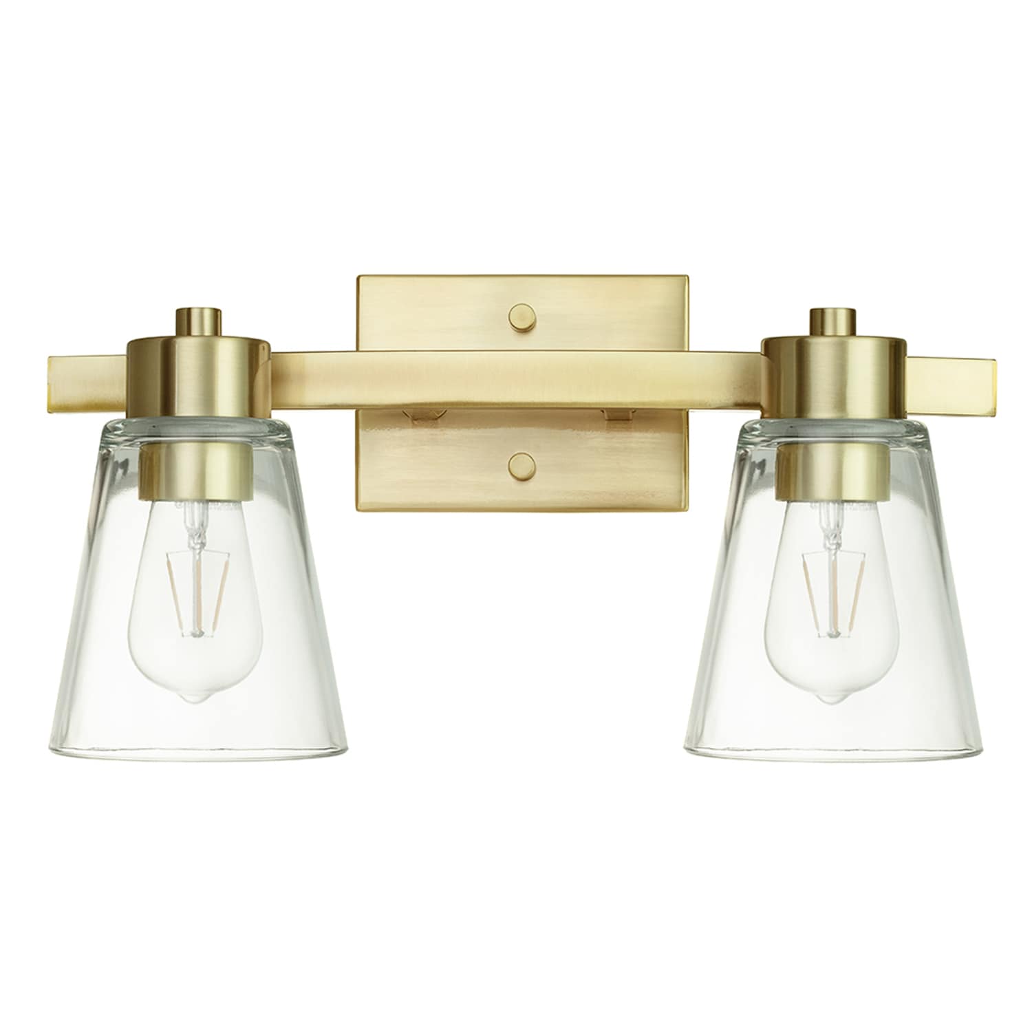 Prominence Home Fairendale 2-Light Soft Gold LED Modern/Contemporary ...