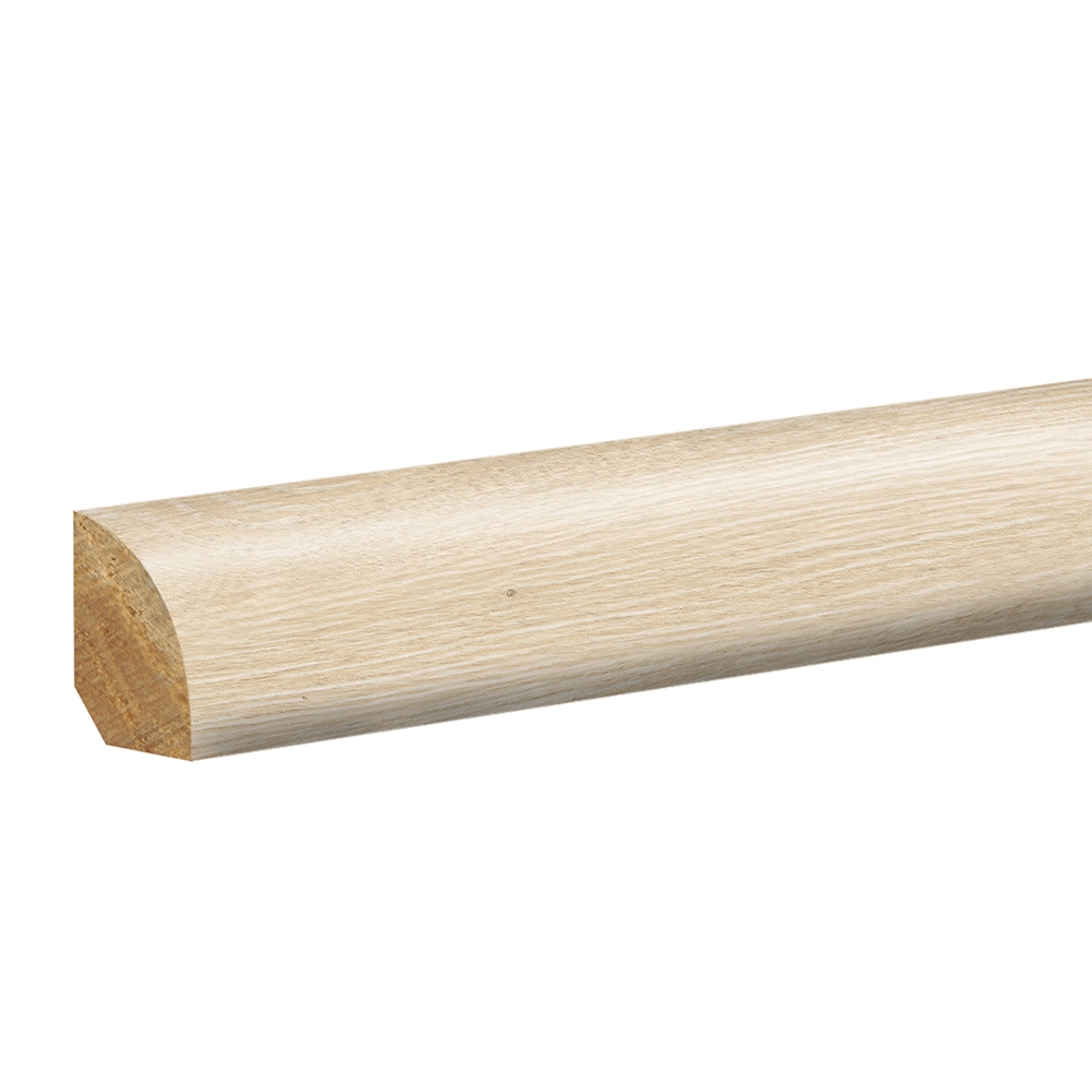 Project Source MQNS-07737 Starlight 0.62-in T x 0.75-in W x 94.5-in L Laminate wood Quarter round
