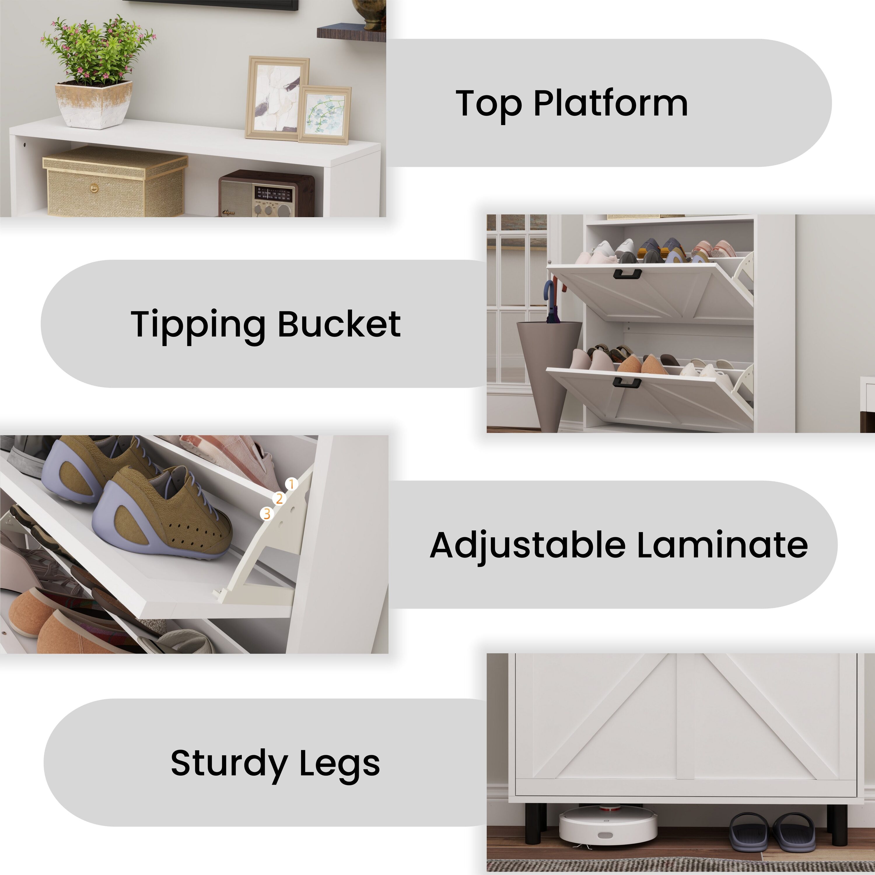 Boyel Living BL-WA51707 Shoe-Racks - View #7