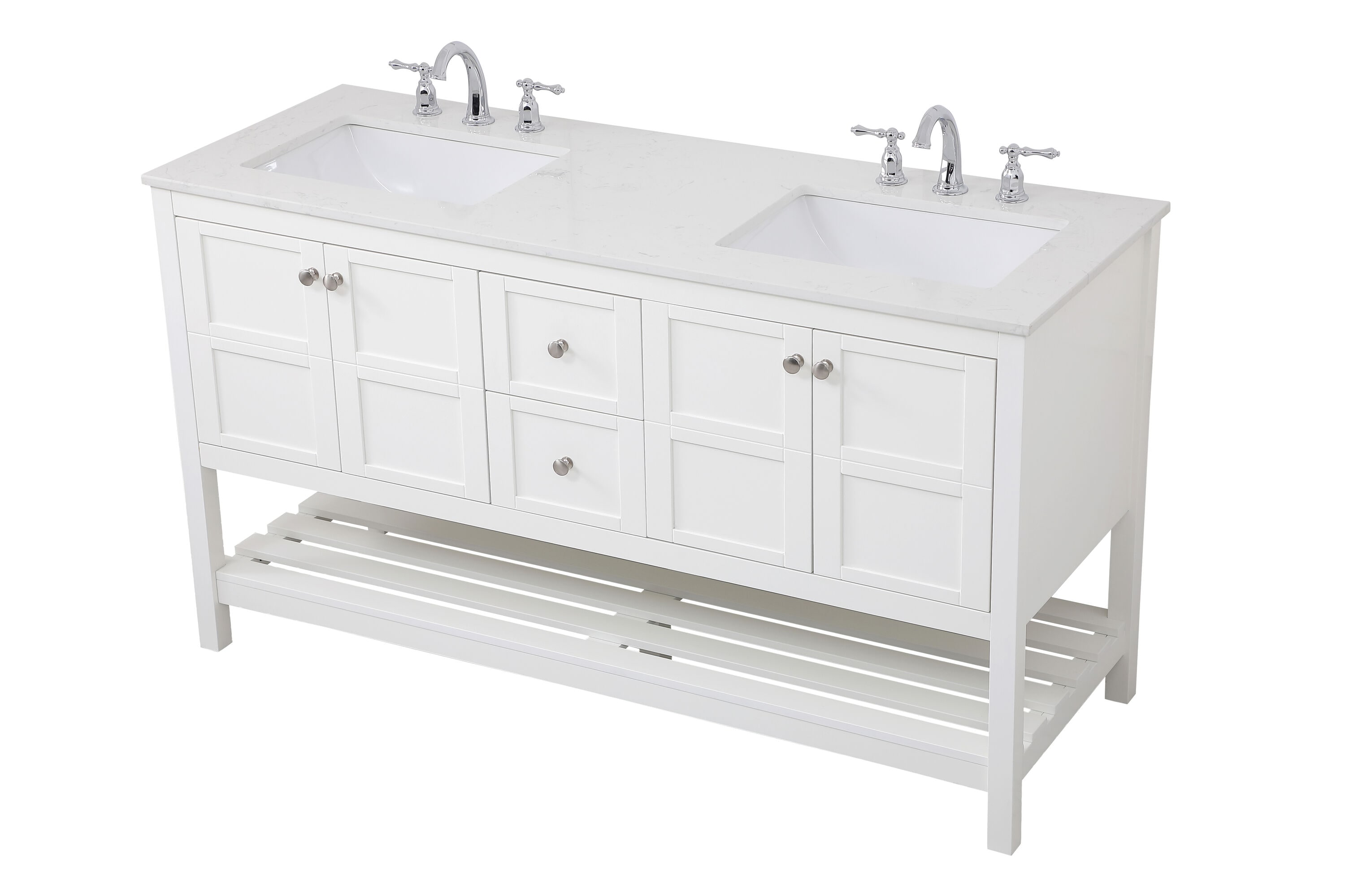Elegant Decor FI49260DWH Bath-Vanity-Combo - View #9