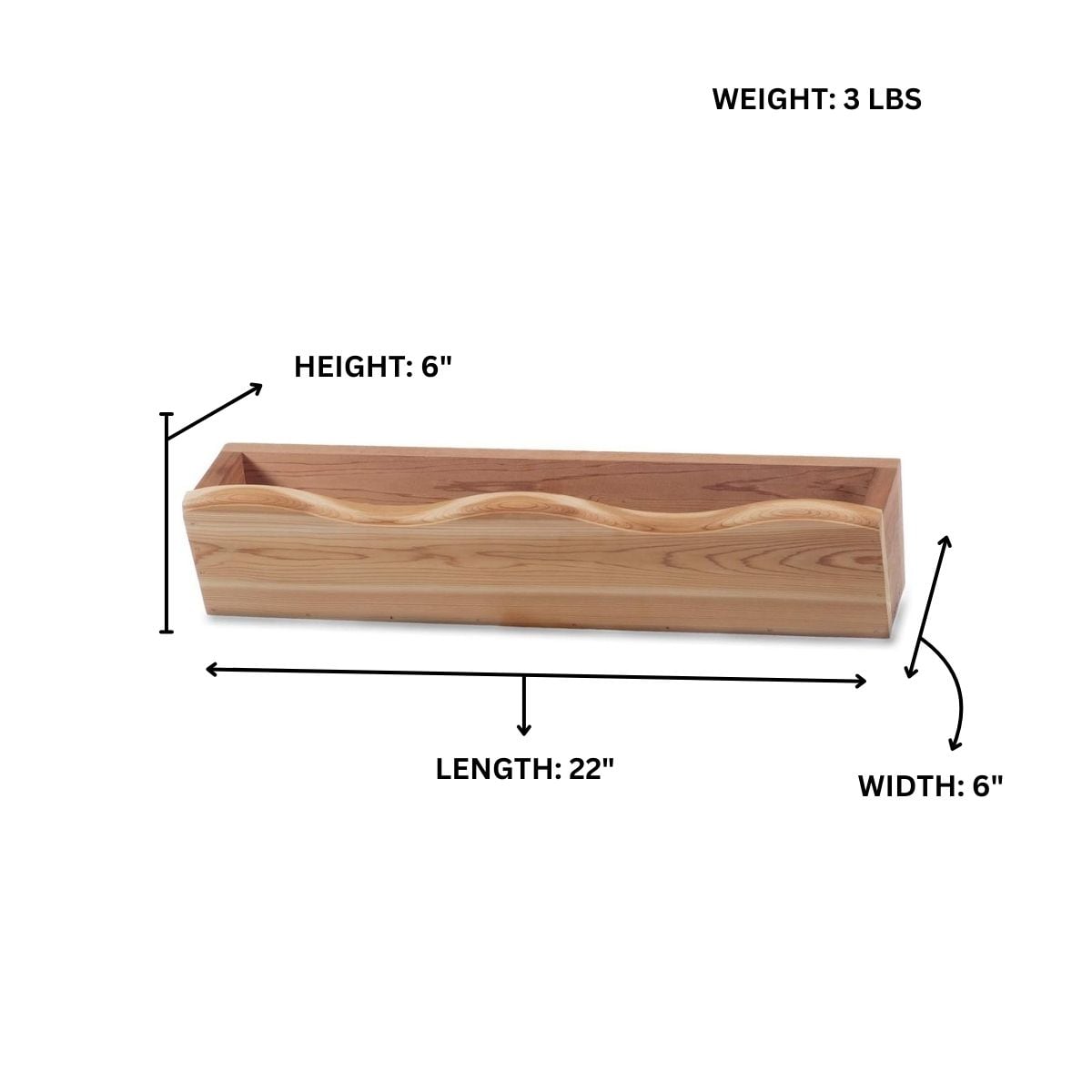 All Things Cedar WB20 Planter-Window-Box - View #3
