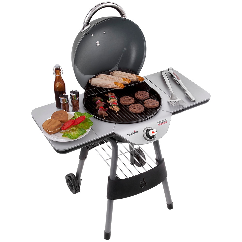 Char-Broil Bistro 1750-Watt Graphite Infrared Electric Grill at Lowes.com