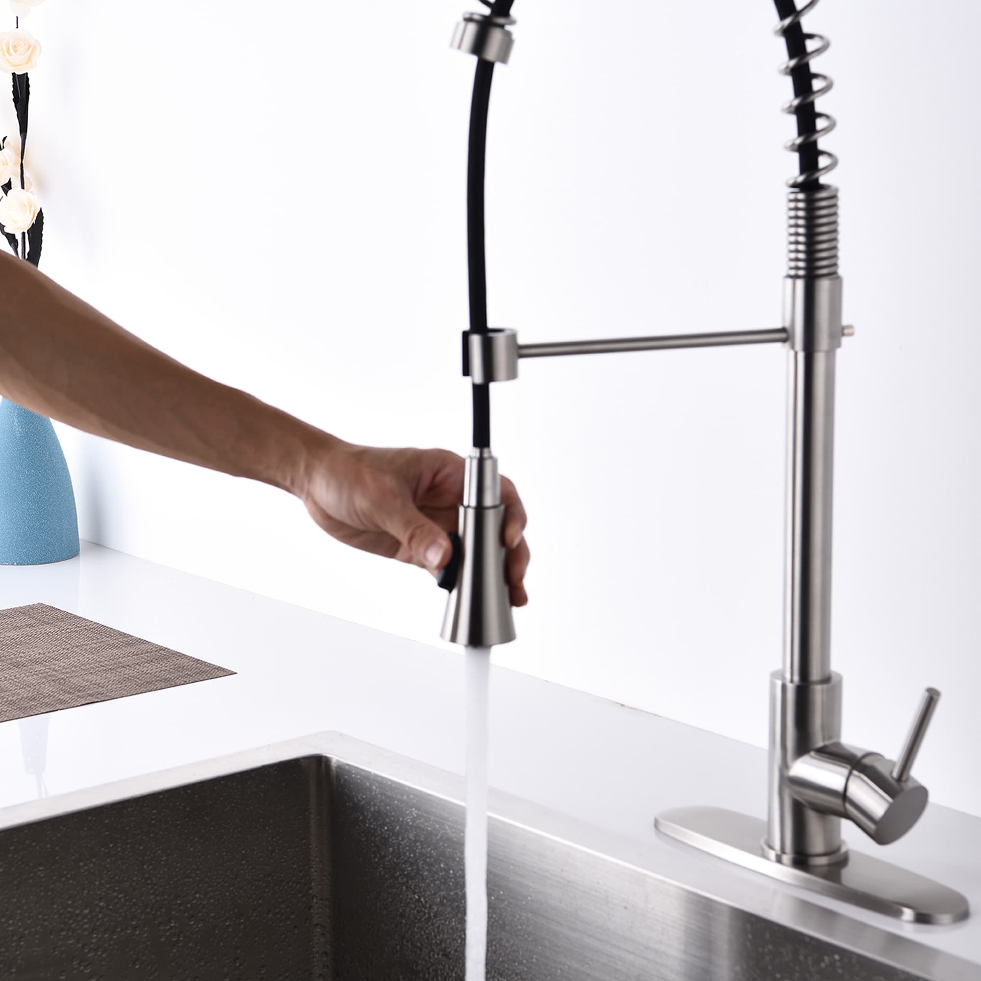 LUCKY ONE LO-SSW537853P Kitchen-Faucets - View #2