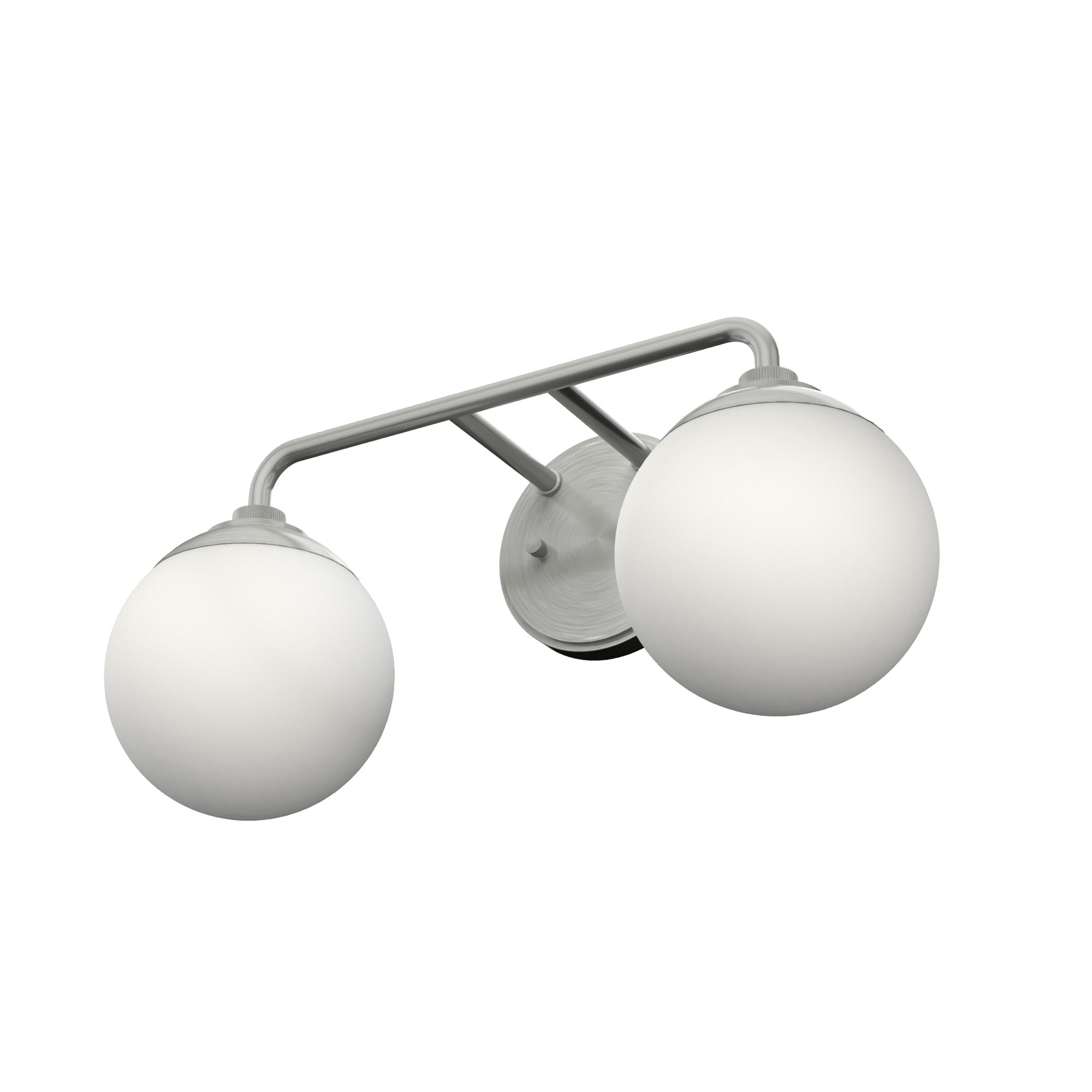 Hepburn 18" Brushed Nickel 2-Light Vanity Sconce
