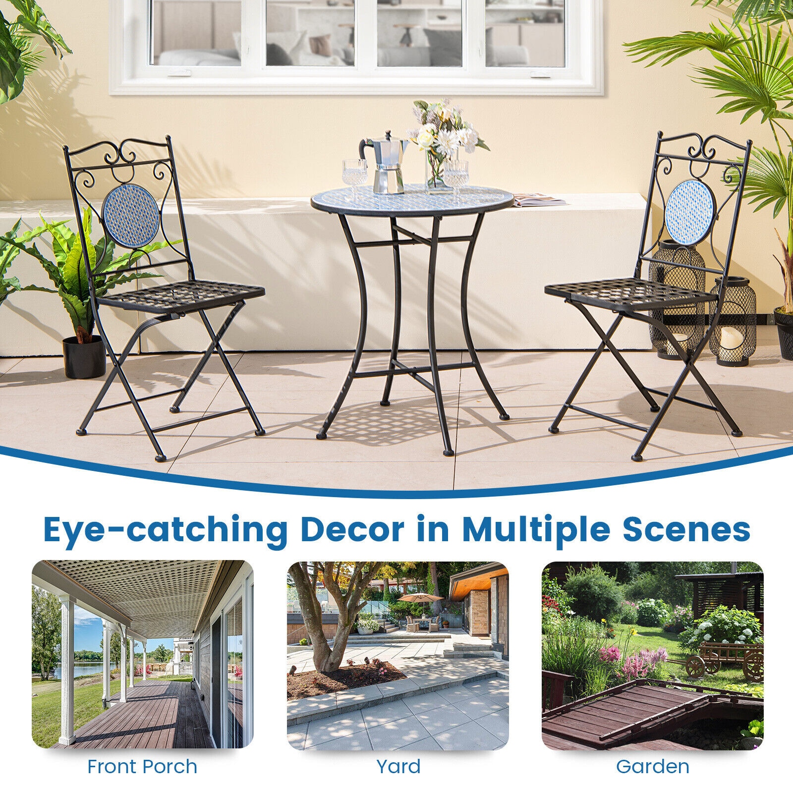 Forclover HBV-0650 Patio-Conversation-Sets - View #9