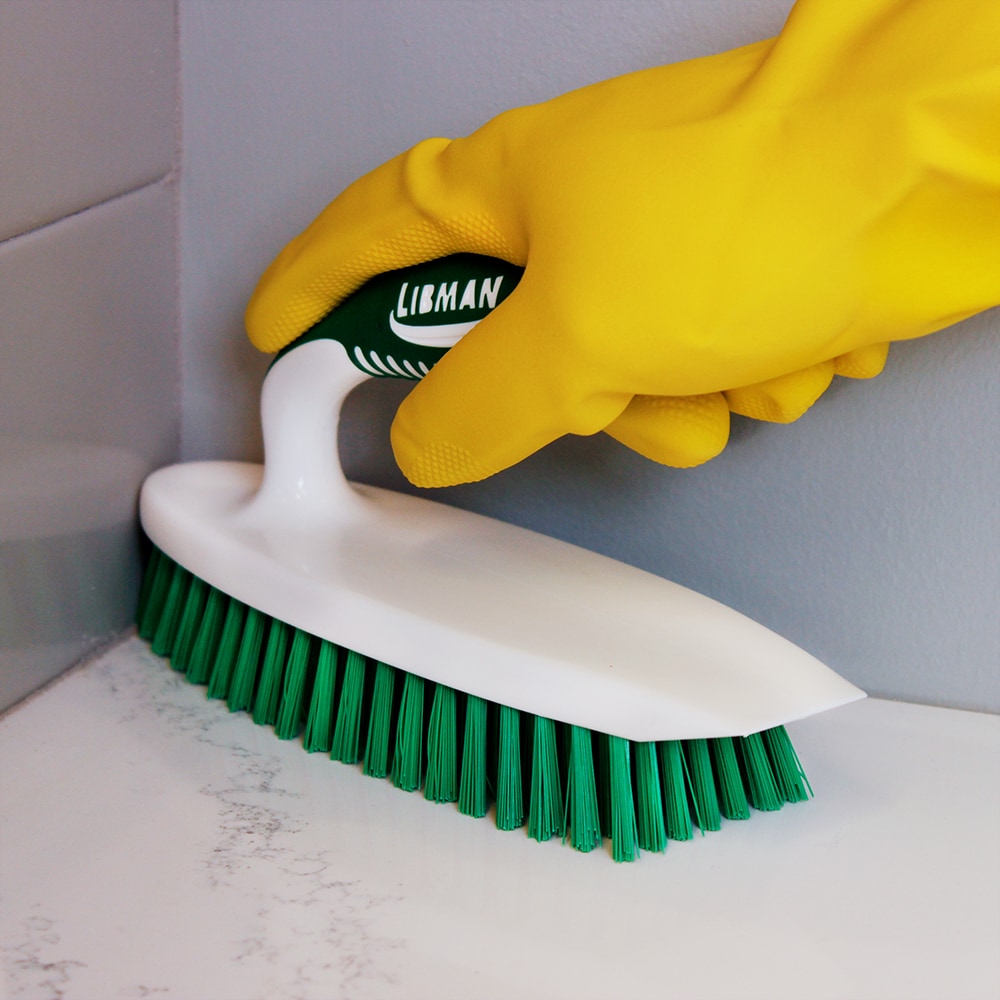 Libman Poly Fiber Stiff Tile and Grout Brush in the Tile & Grout Brushes  department at