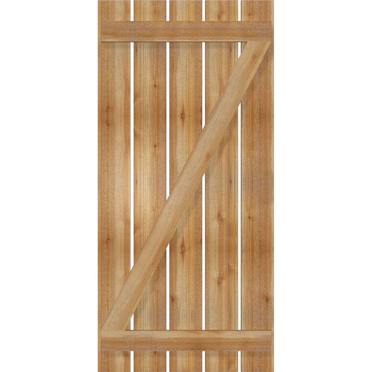 Ekena Millwork RBS06Z29X061RWR Exterior-Shutters - View #5