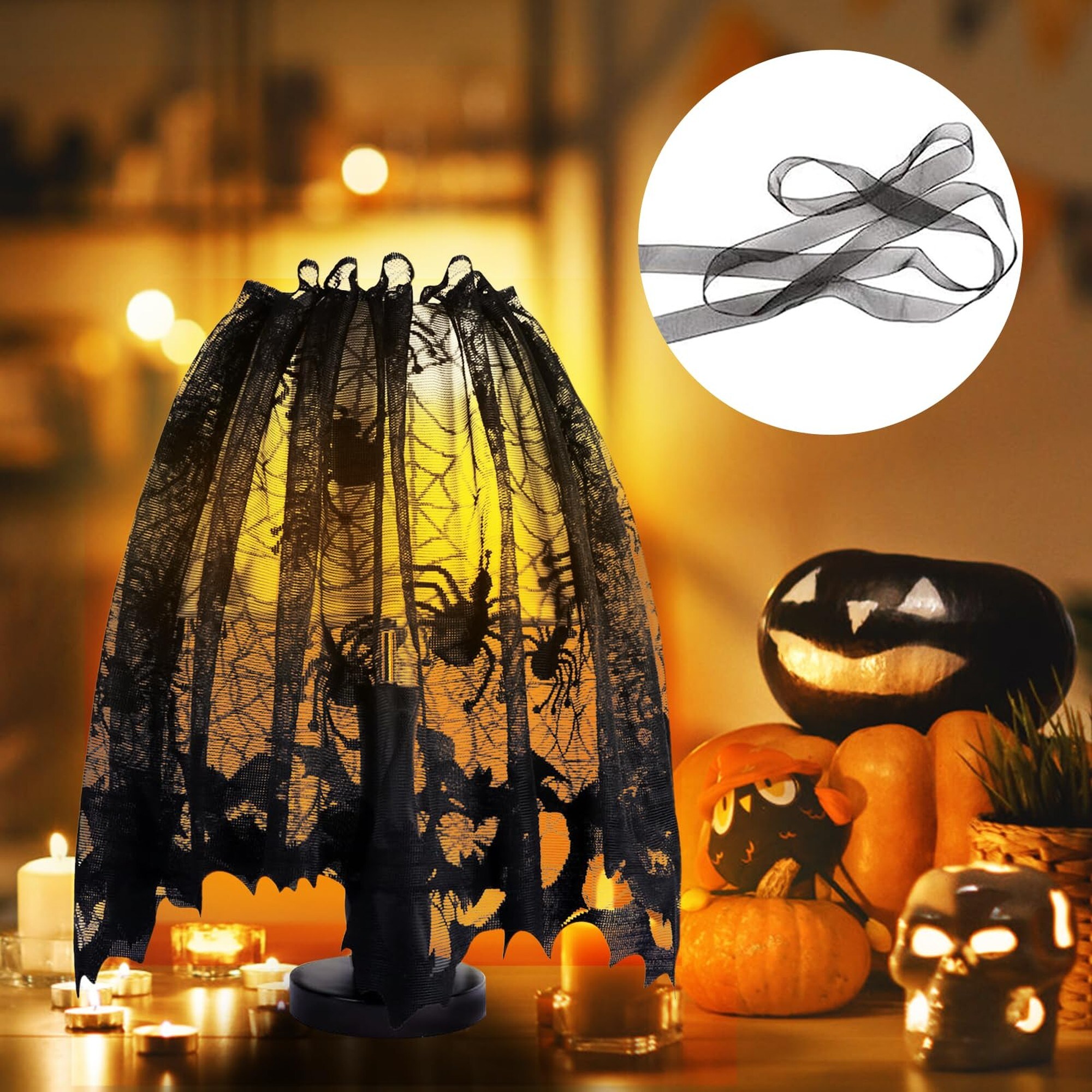 OGETFUUR L5LYH72324 Table-Halloween-Decor - View #5